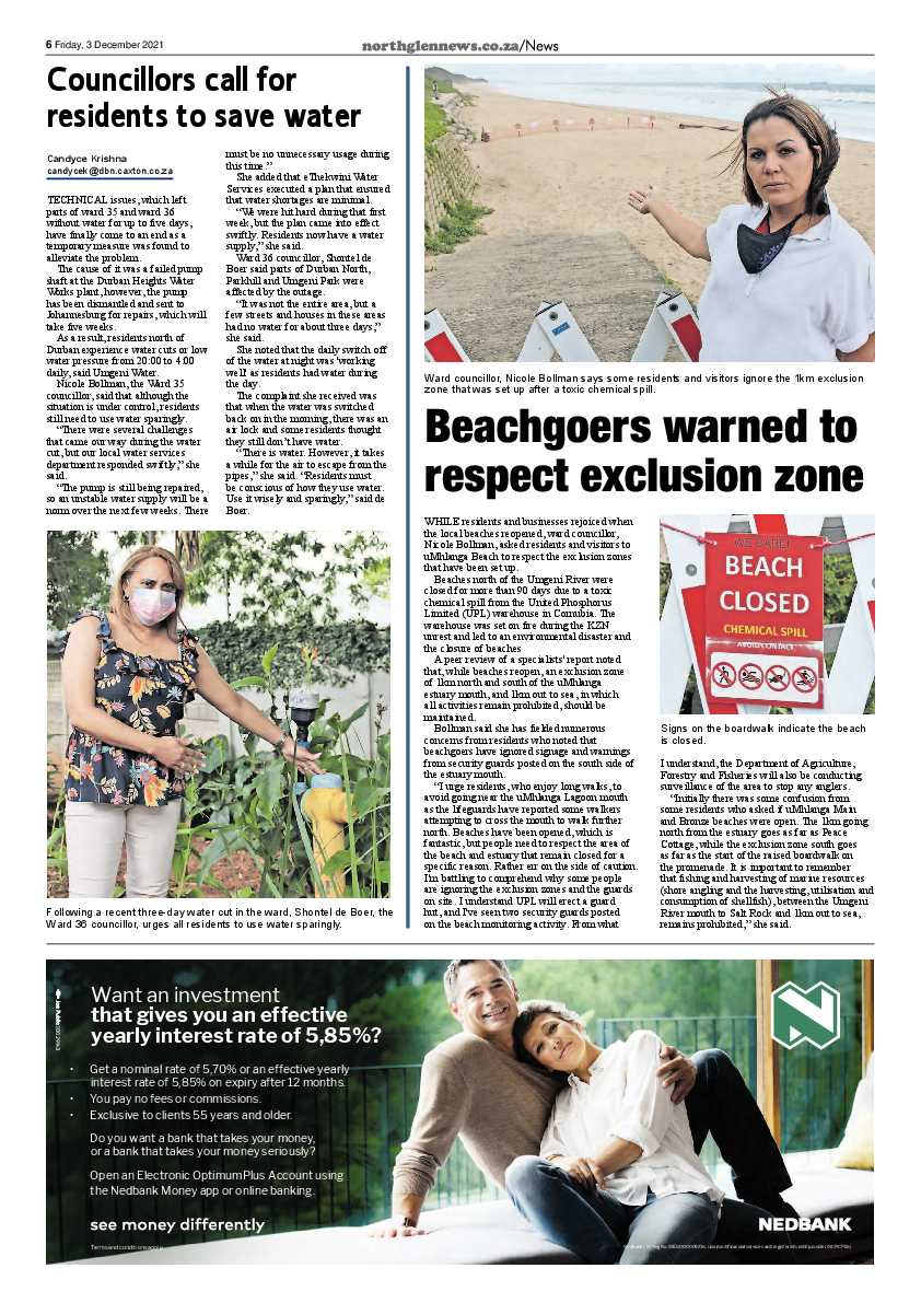 Northglen News 3 December 2021 page 6