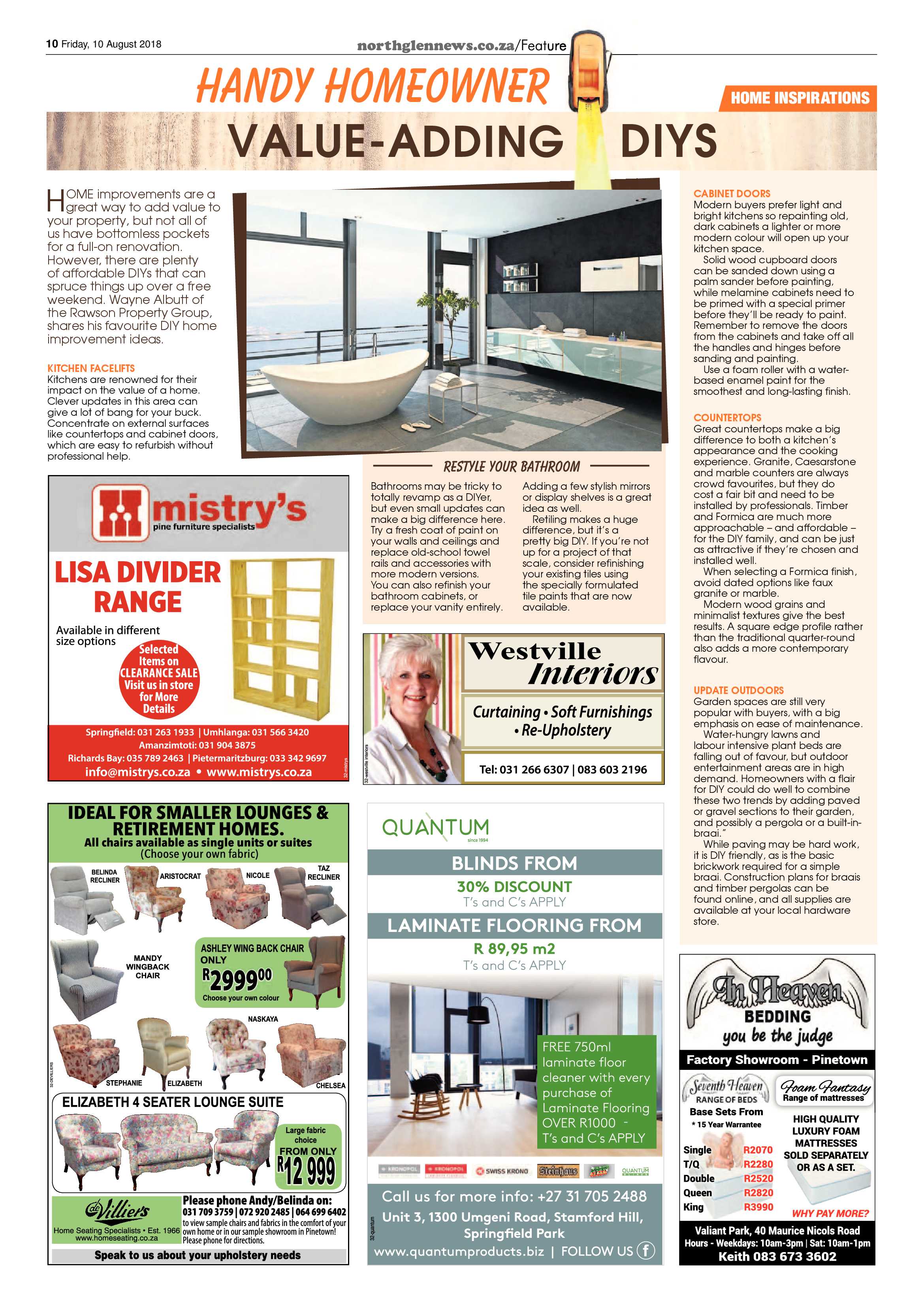 Northglen News 10 August 2018 page 10