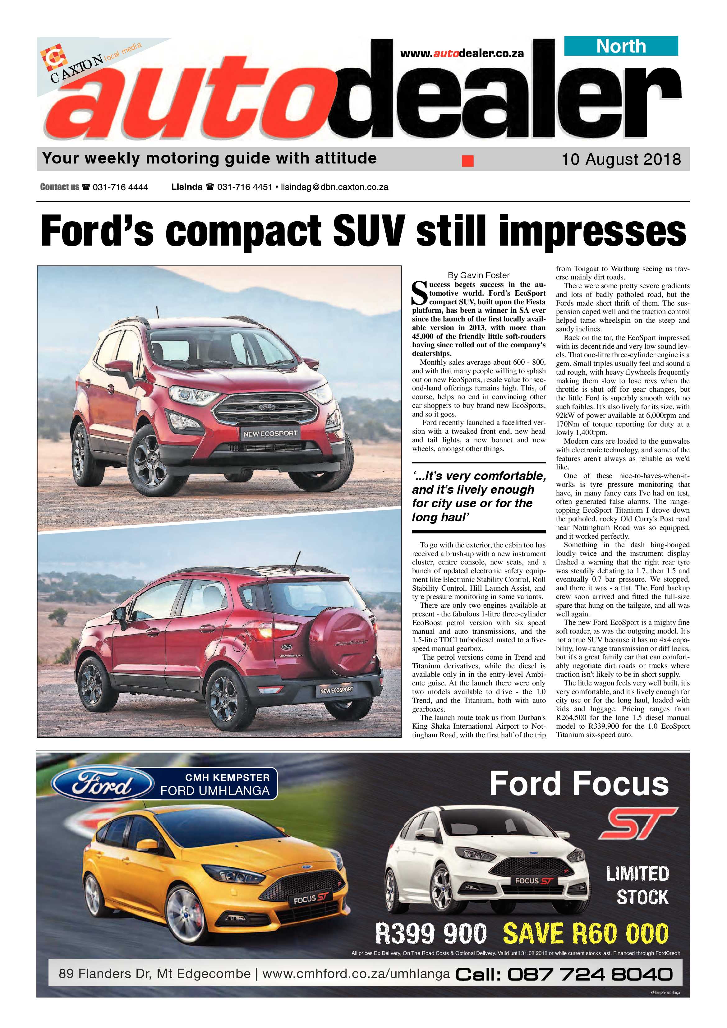 Northglen News 10 August 2018 page 13