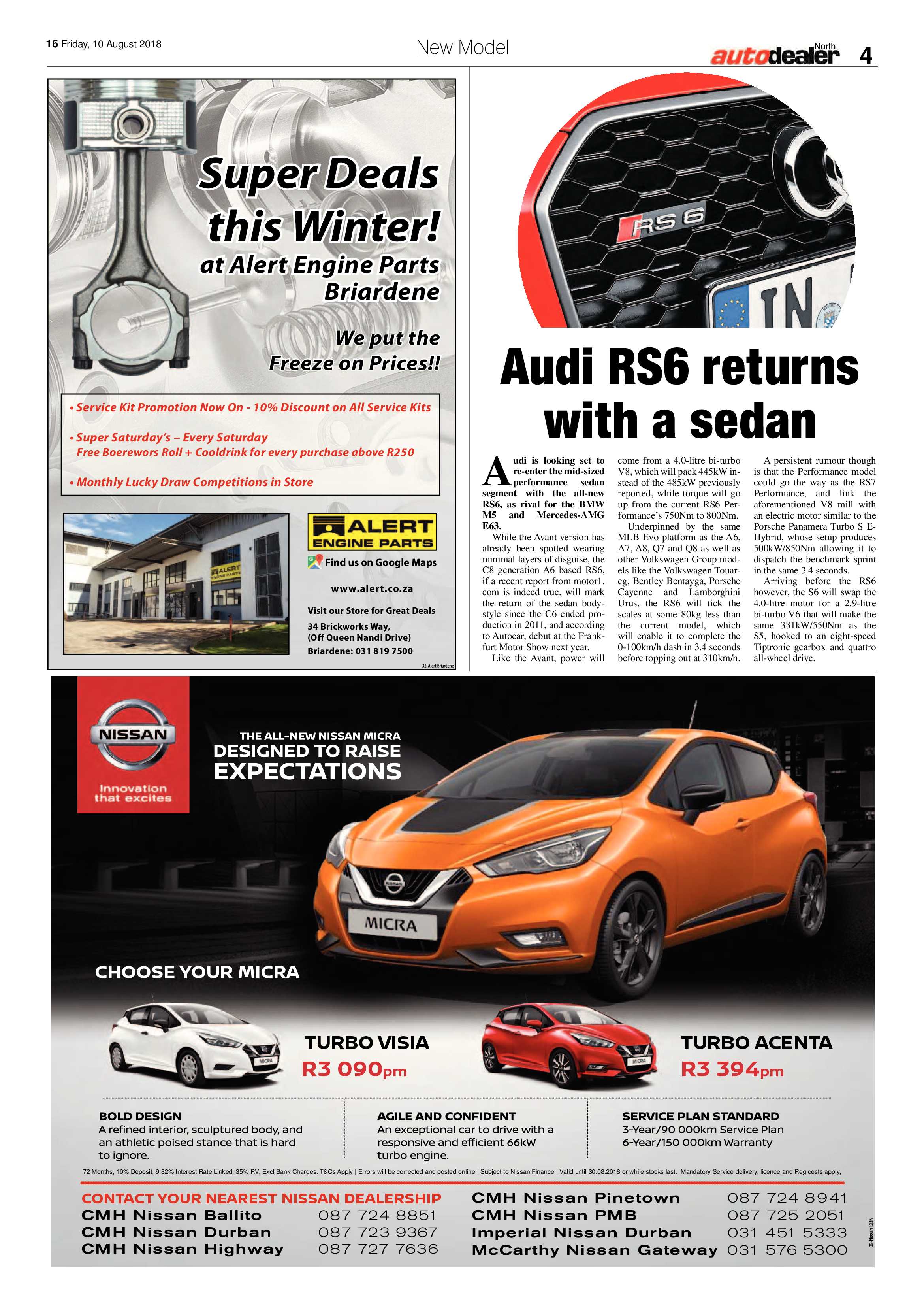 Northglen News 10 August 2018 page 16
