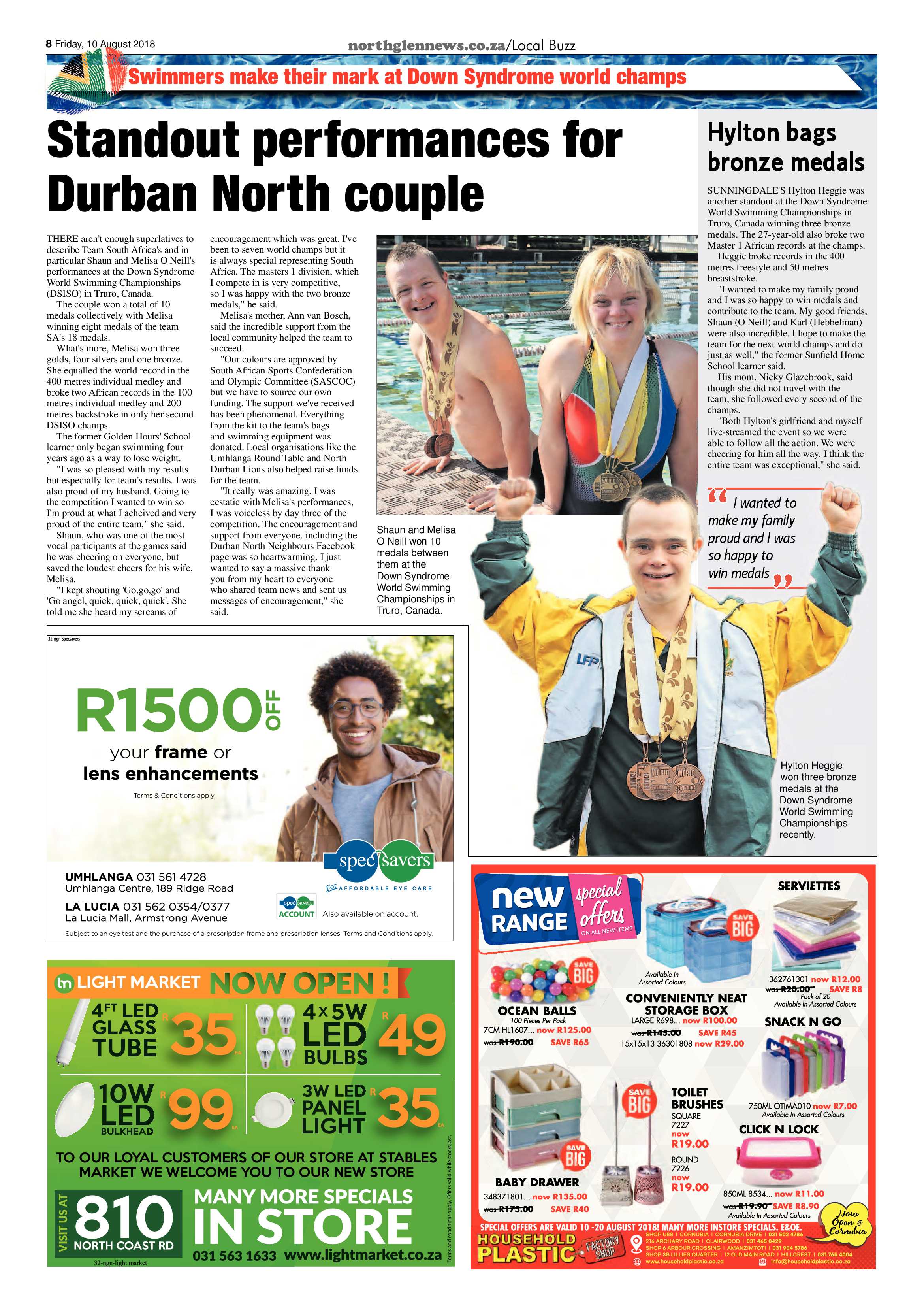 Northglen News 10 August 2018 page 8