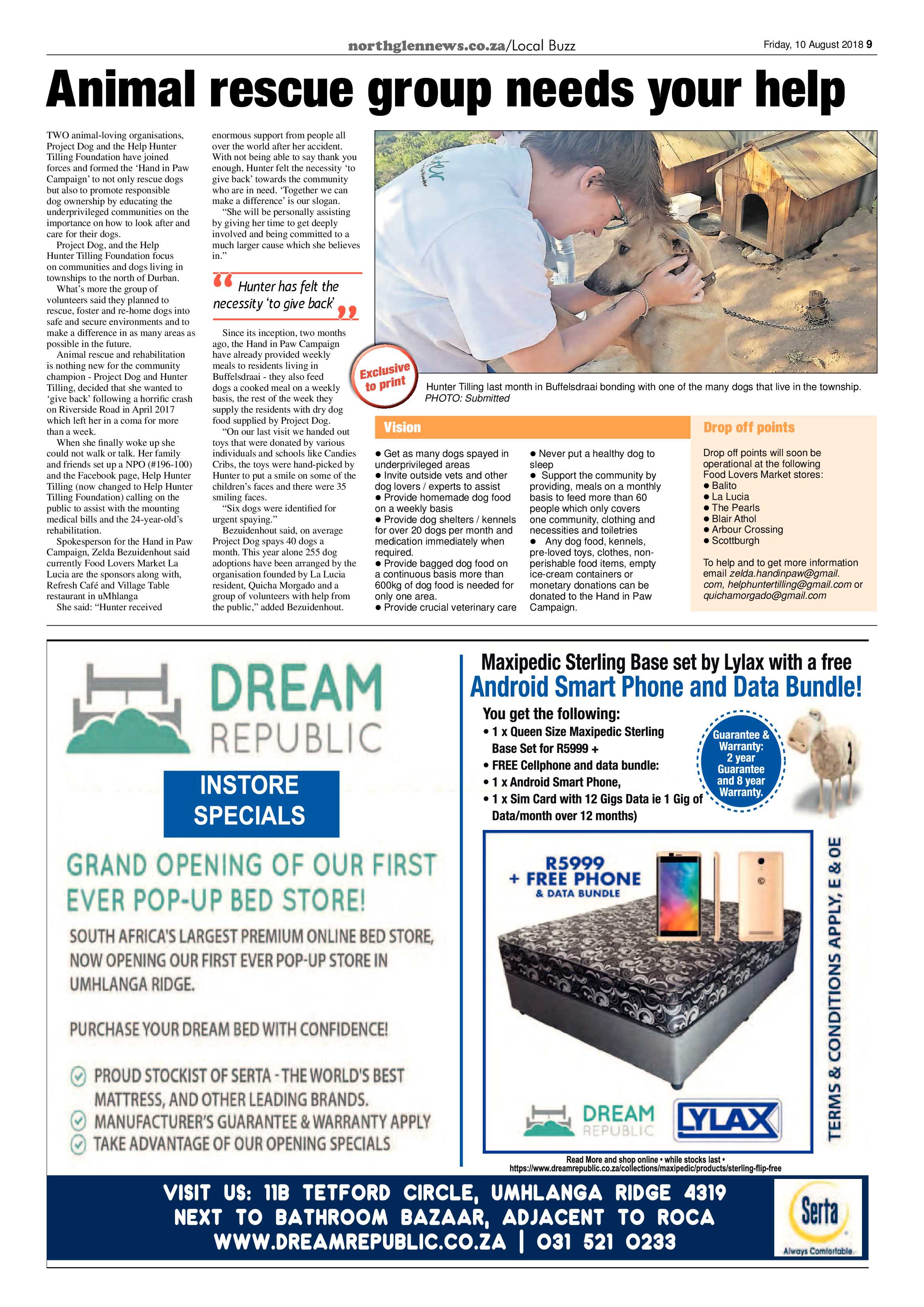 Northglen News 10 August 2018 page 9