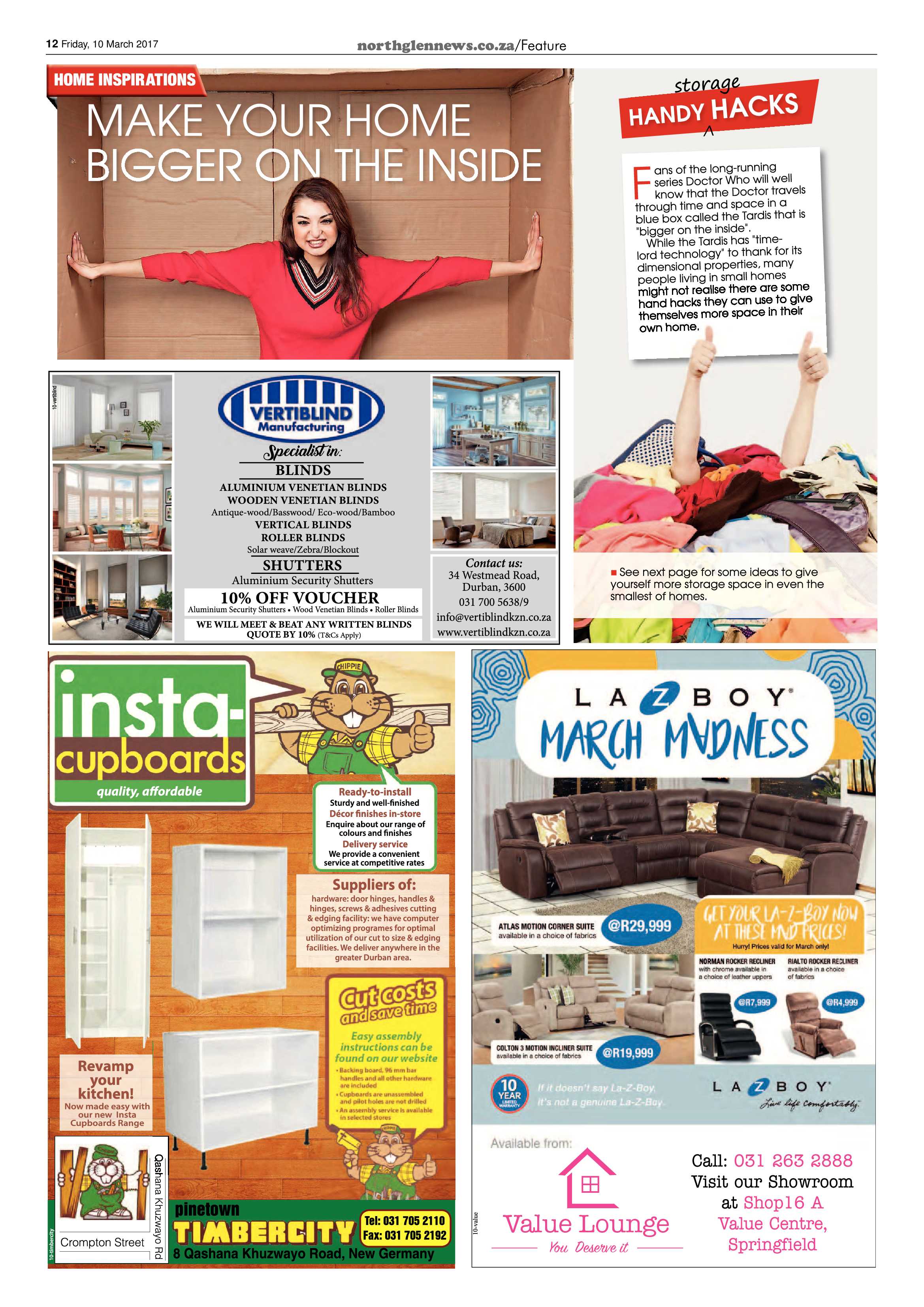 Northglen News 10 March 2017 page 12