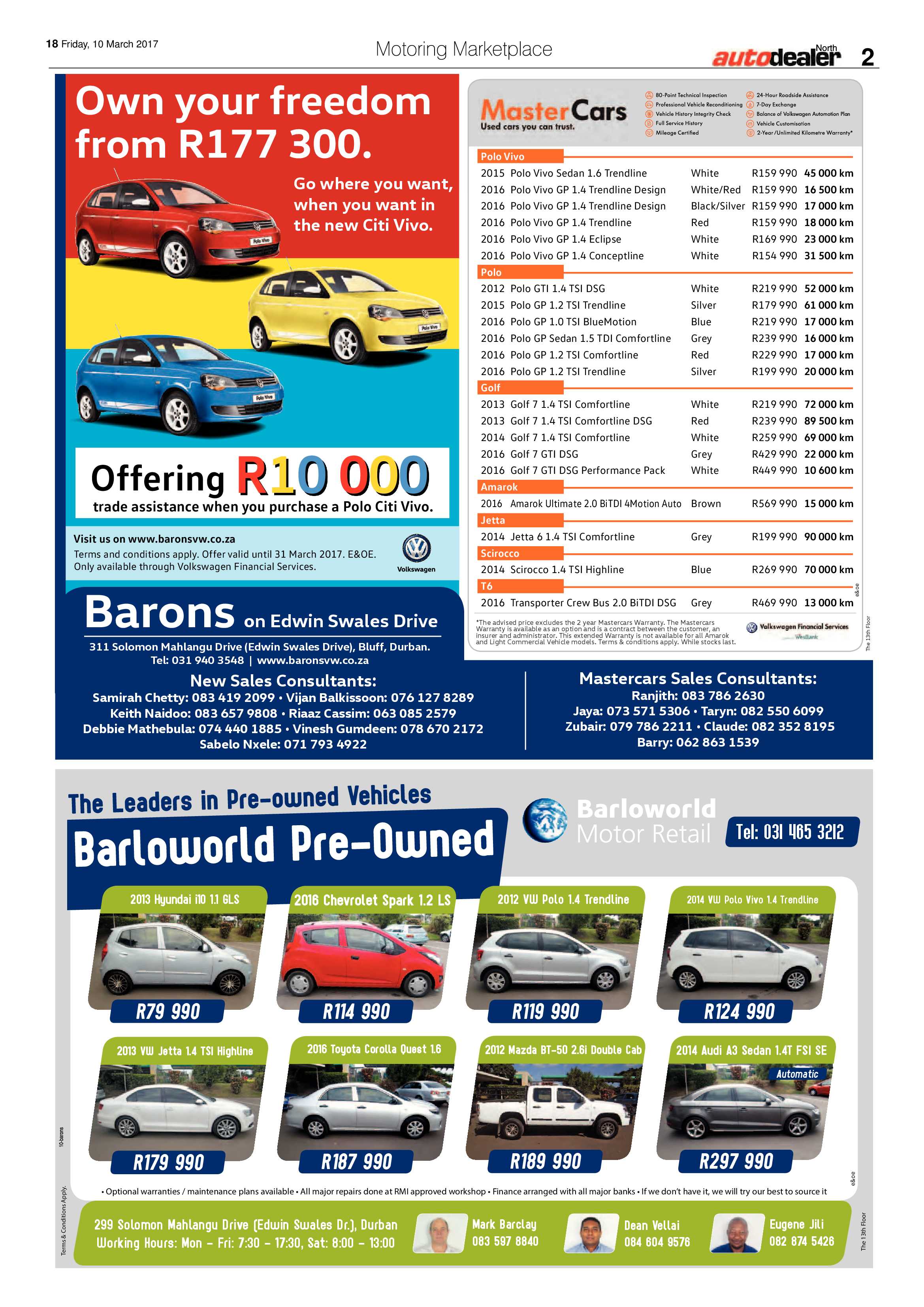 Northglen News 10 March 2017 page 18