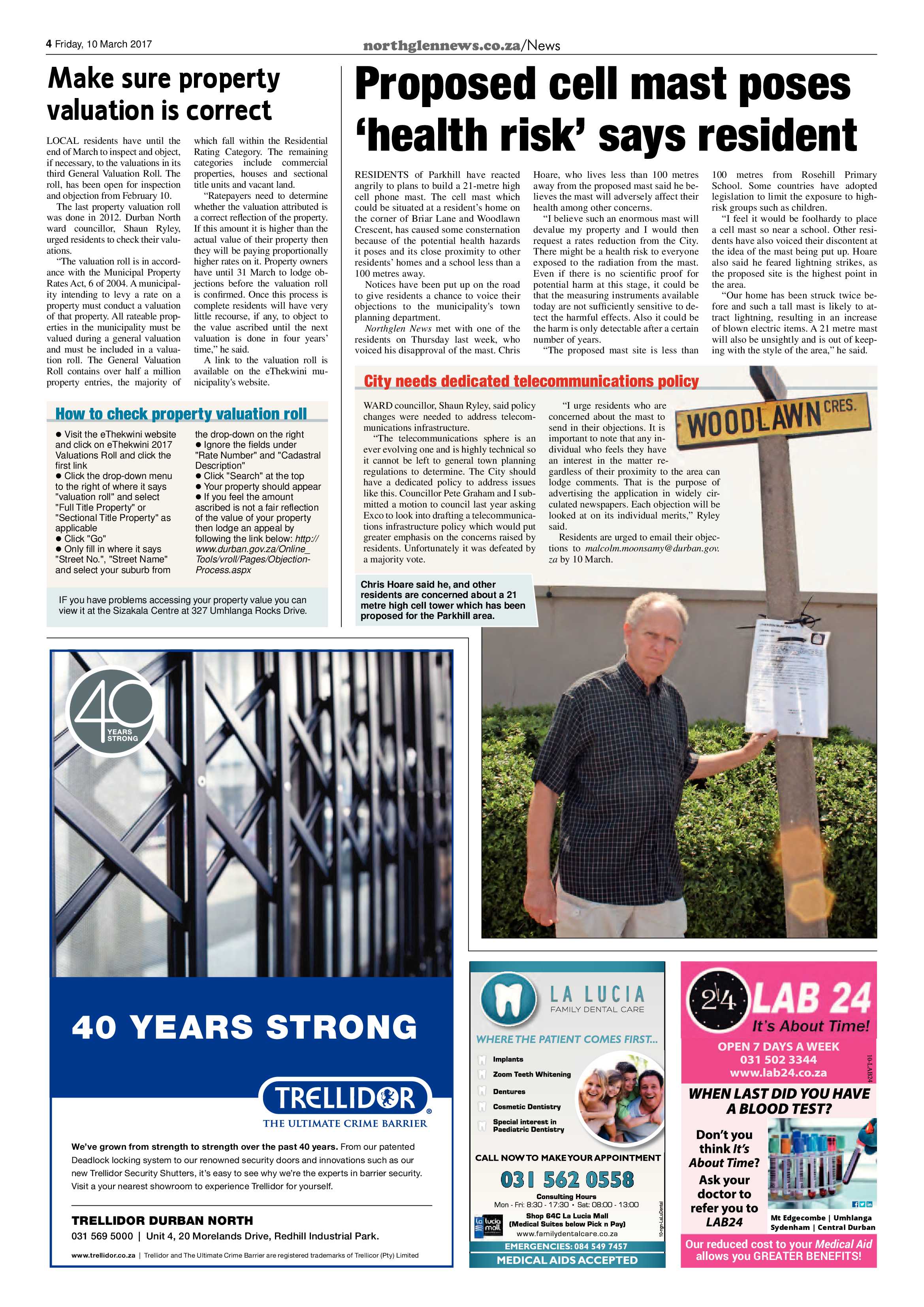Northglen News 10 March 2017 page 4