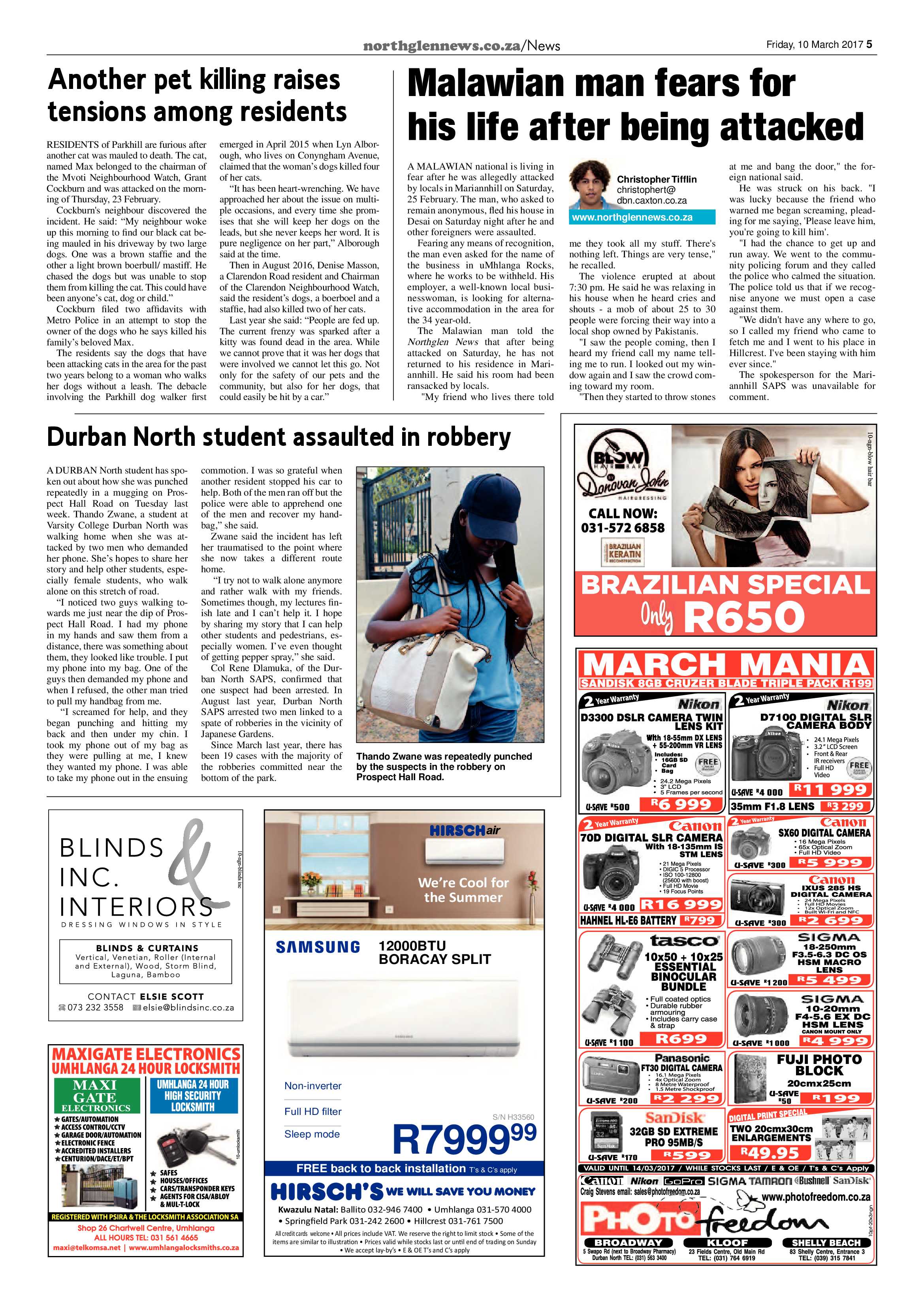 Northglen News 10 March 2017 page 5