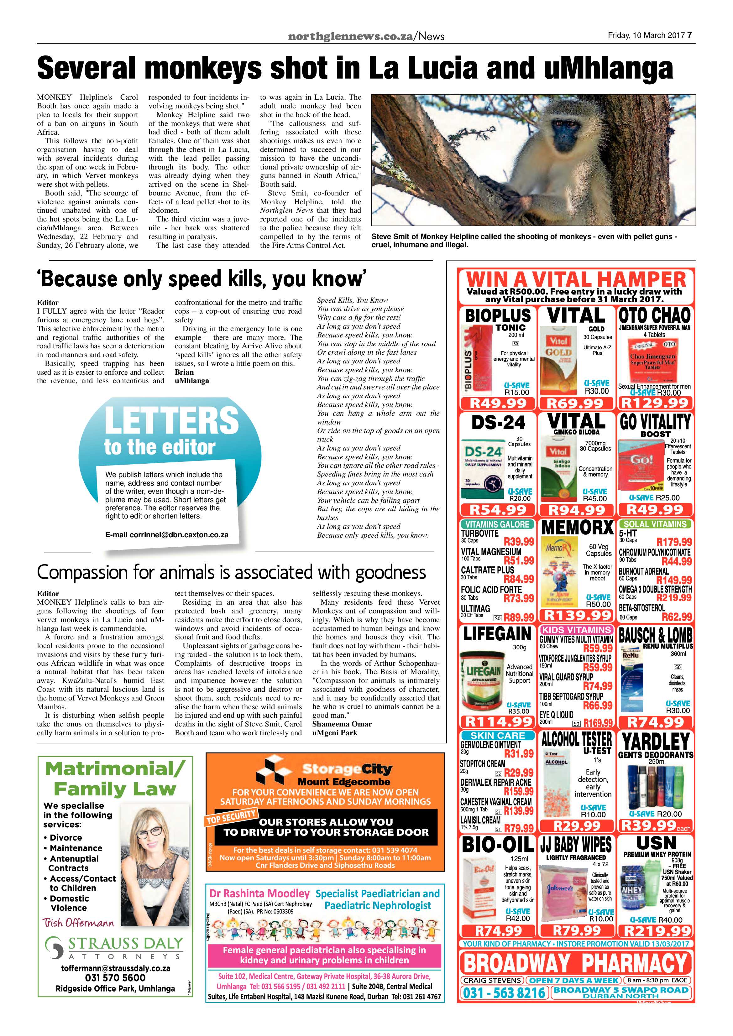 Northglen News 10 March 2017 page 7