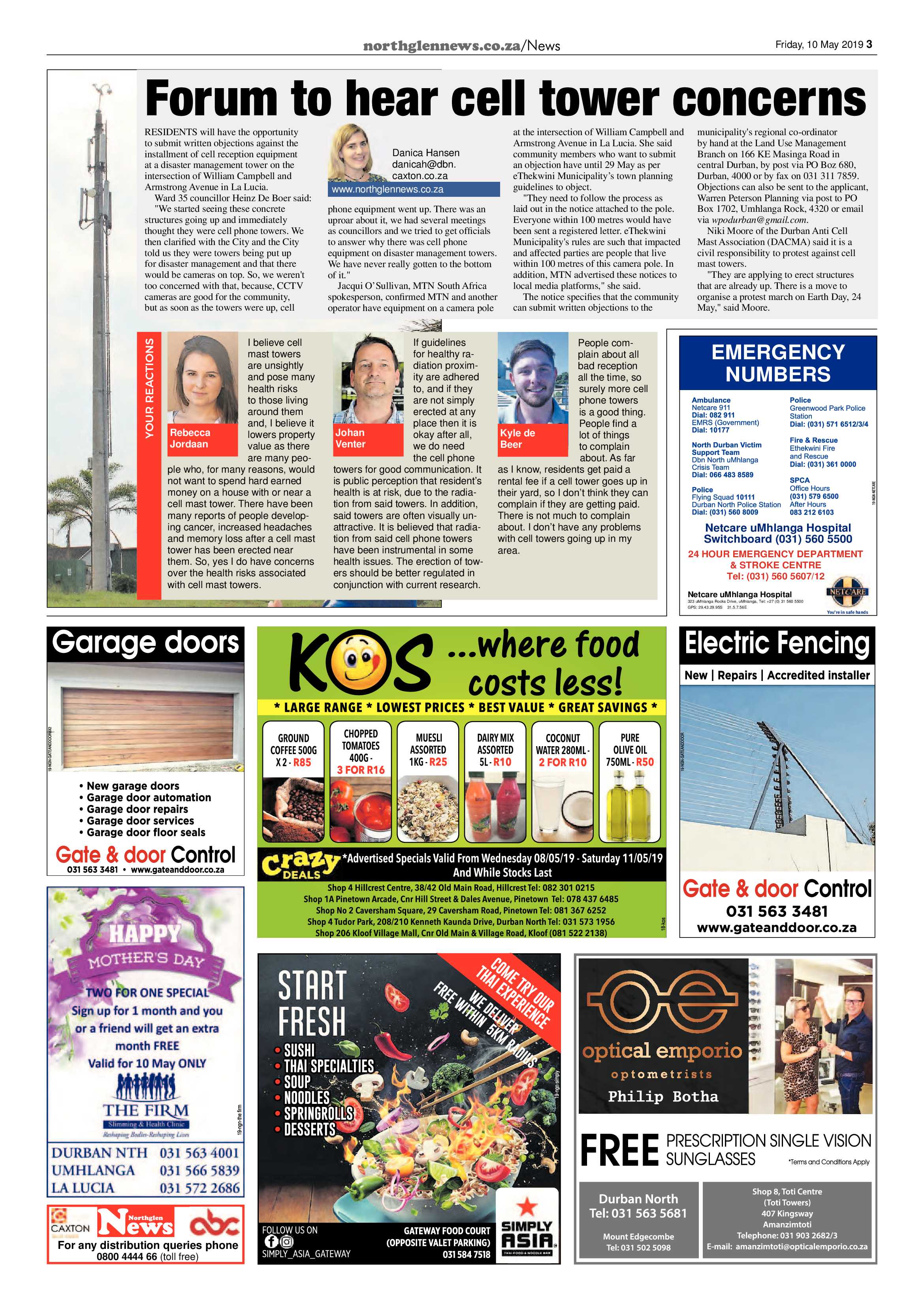 Northglen News 10 May 2019 page 3