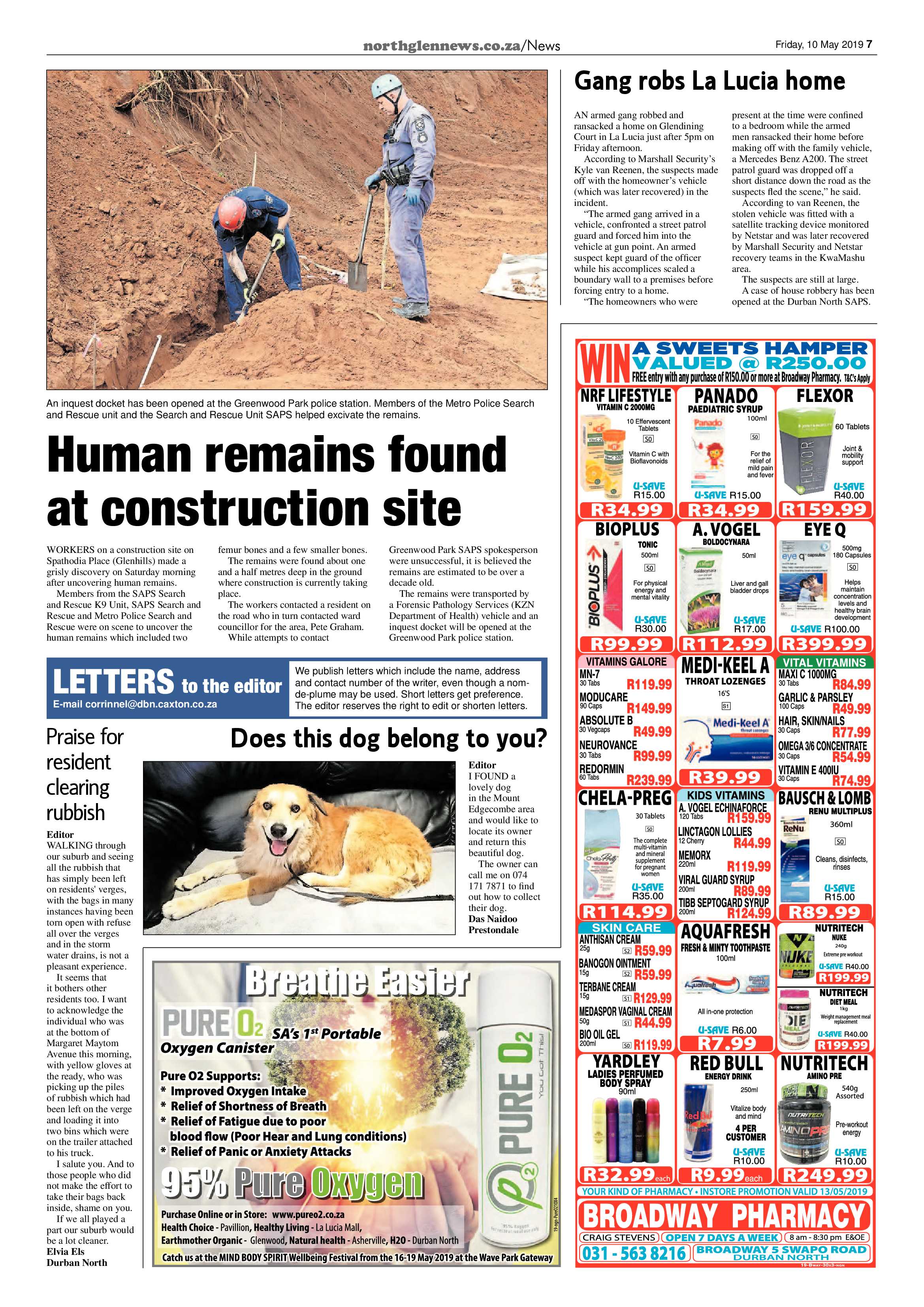 Northglen News 10 May 2019 page 7
