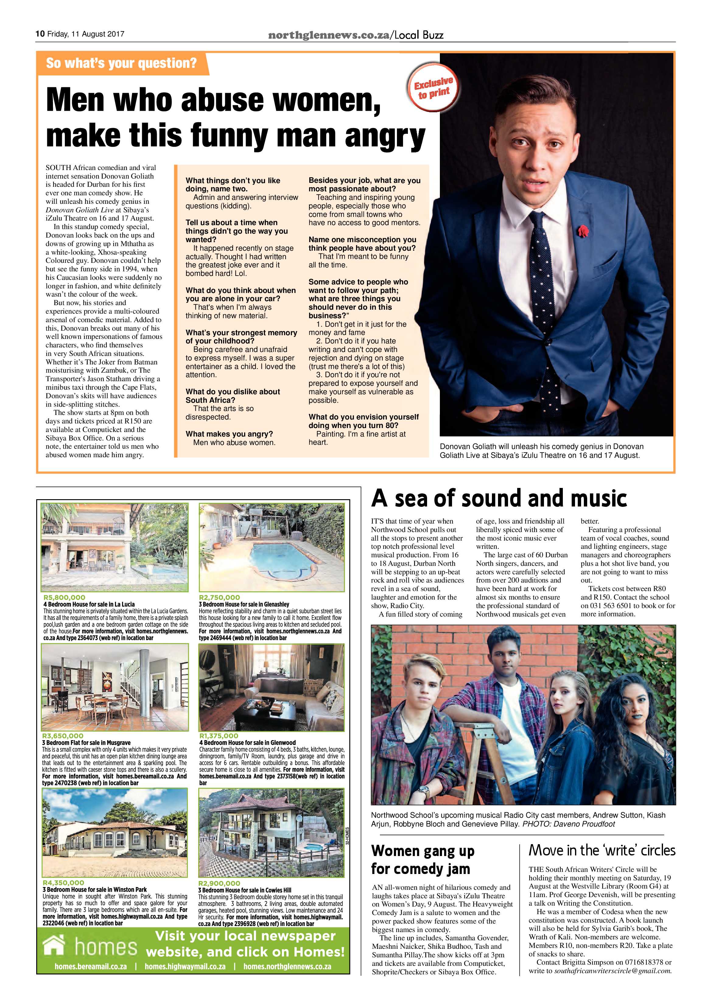 Northglen News 11 August 2017 page 10