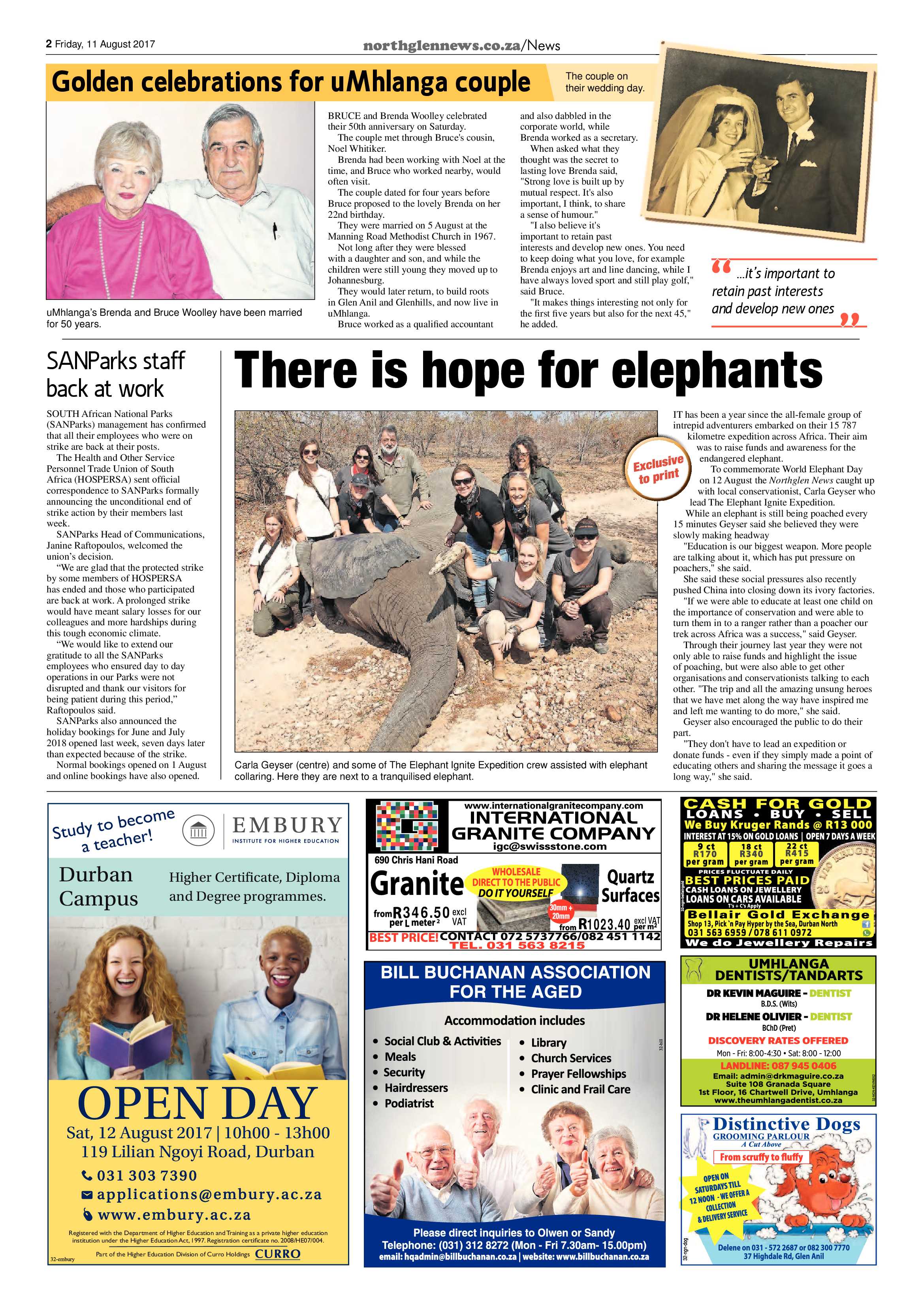 Northglen News 11 August 2017 page 2