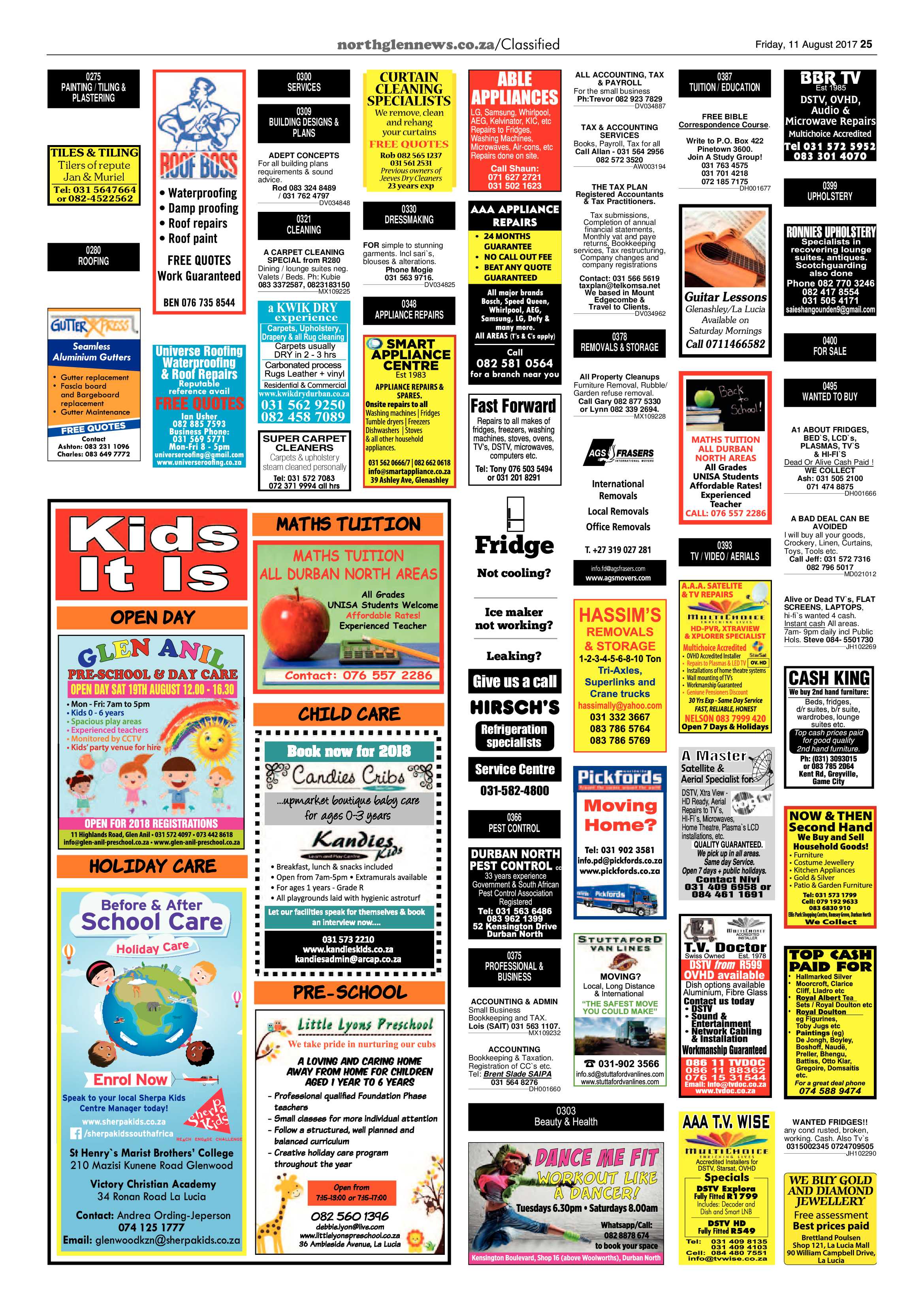 Northglen News 11 August 2017 page 25