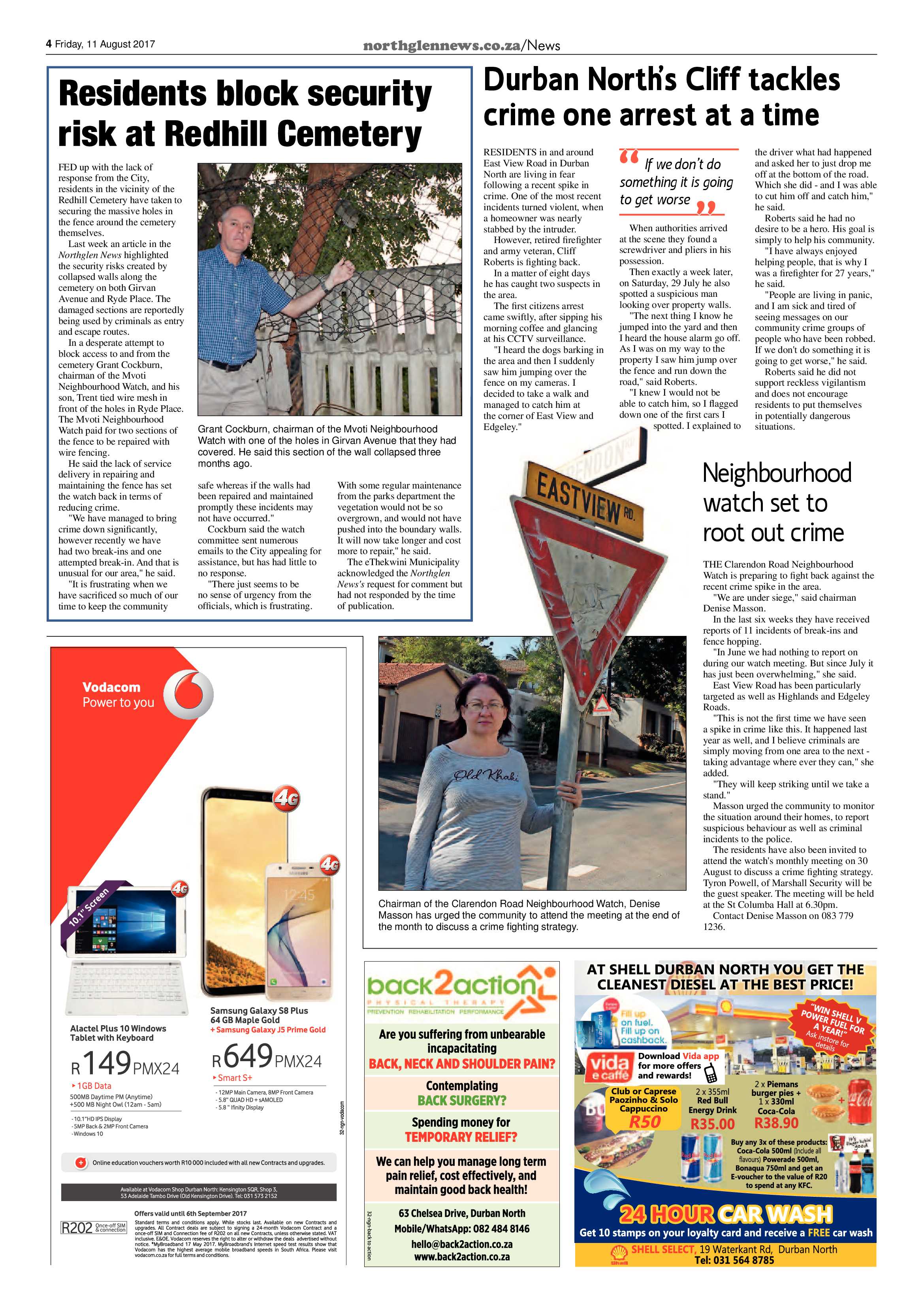 Northglen News 11 August 2017 page 4