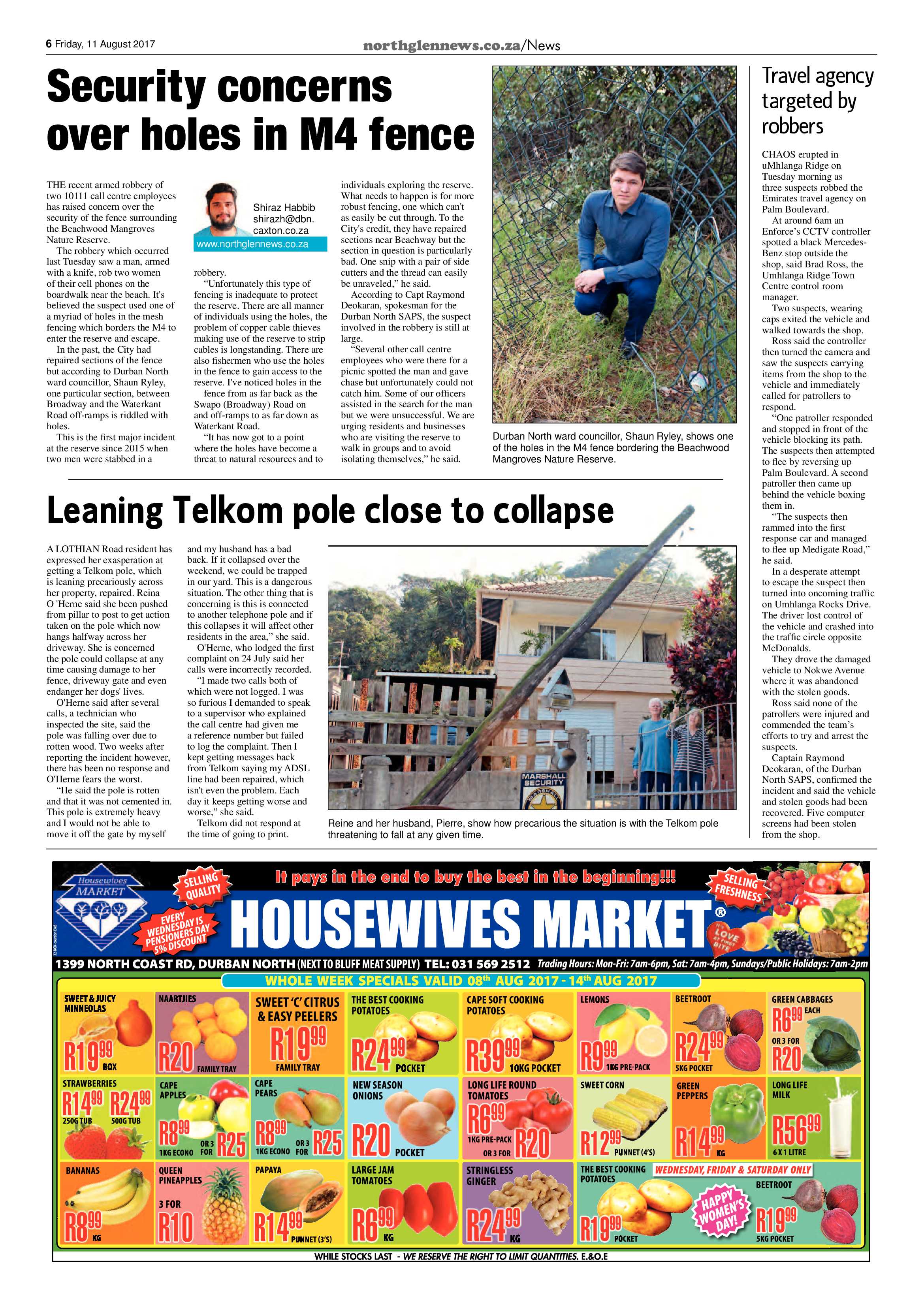 Northglen News 11 August 2017 page 6