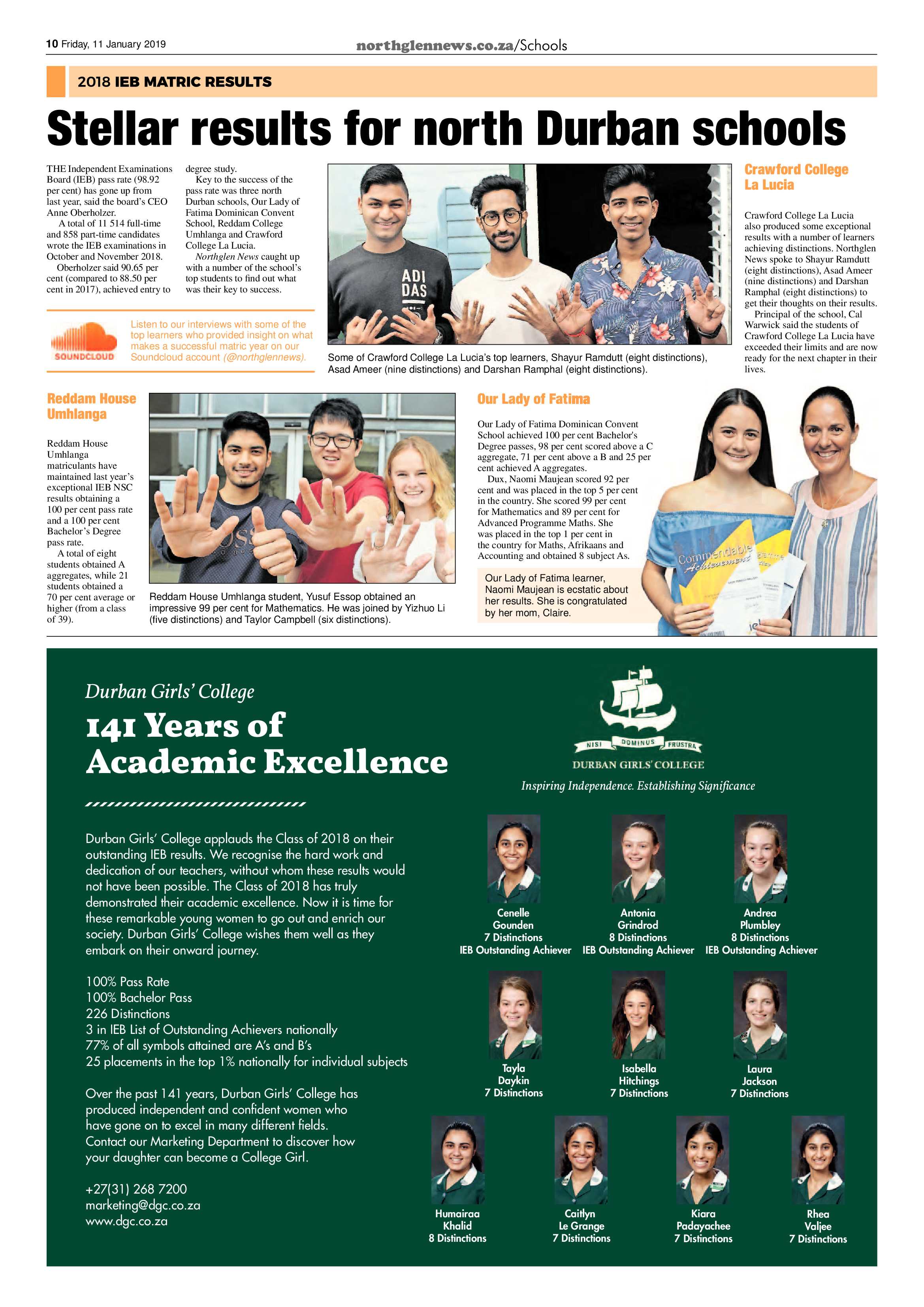 Northglen News 11 January 2019 page 10