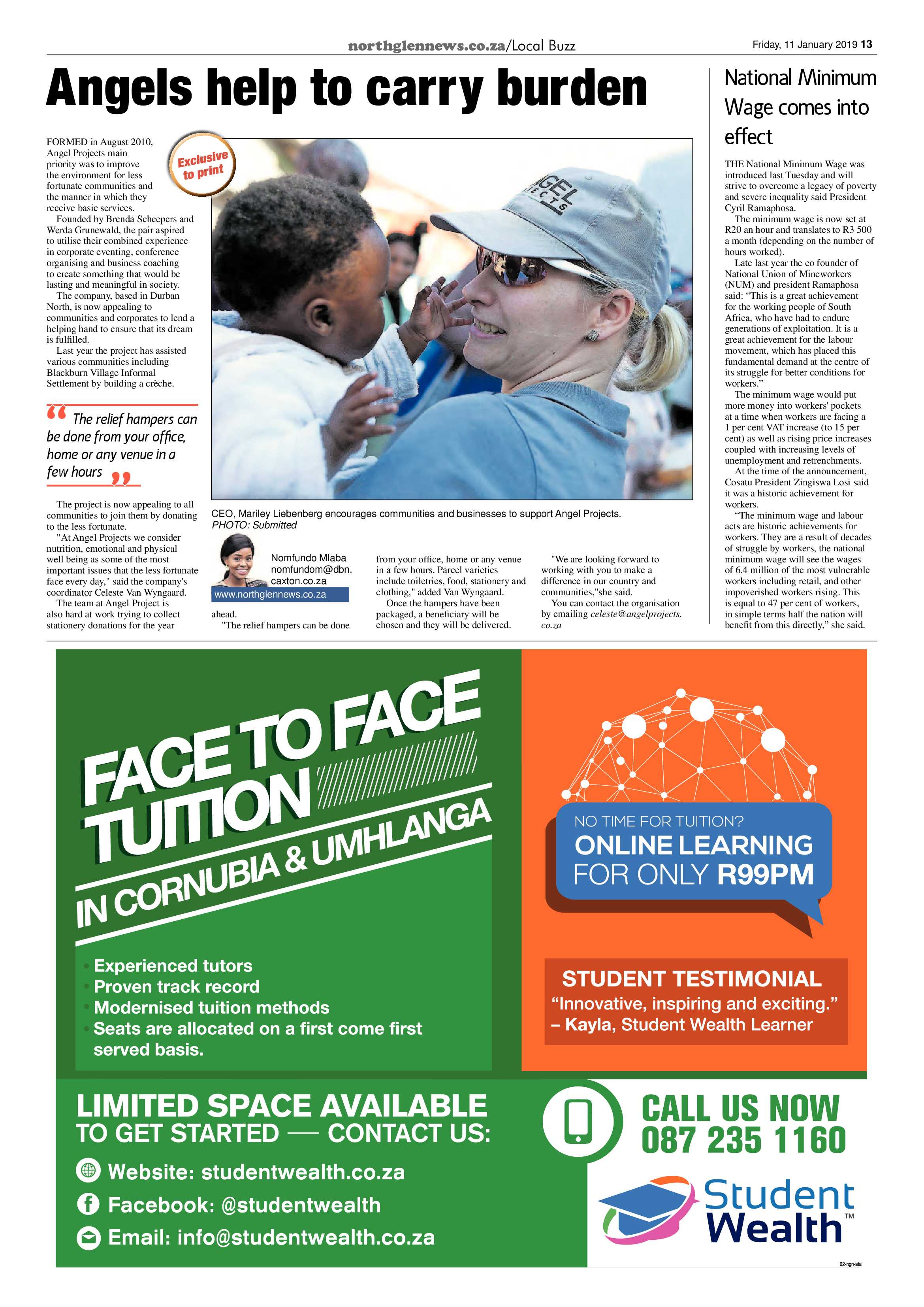Northglen News 11 January 2019 page 13