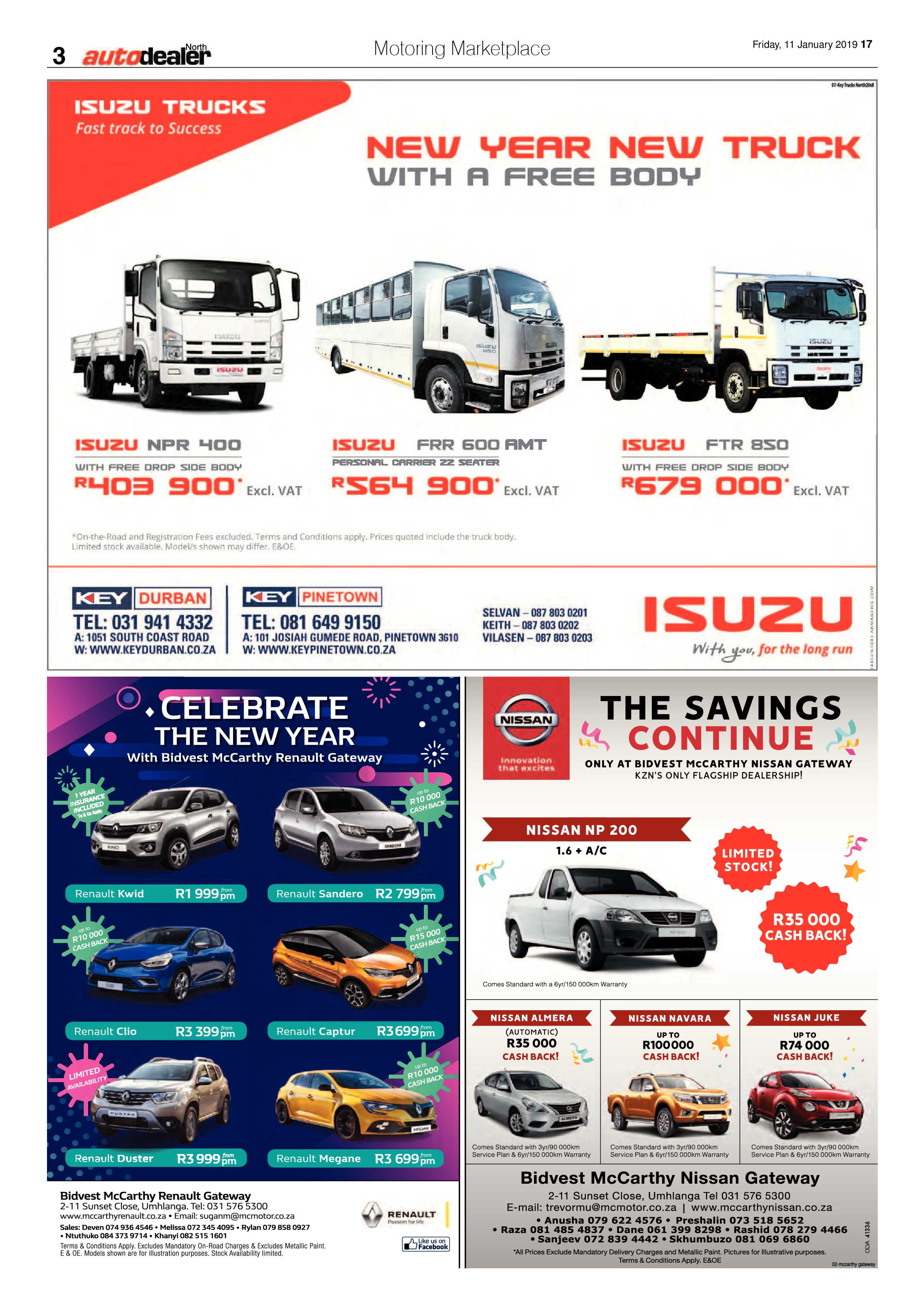 Northglen News 11 January 2019 page 17