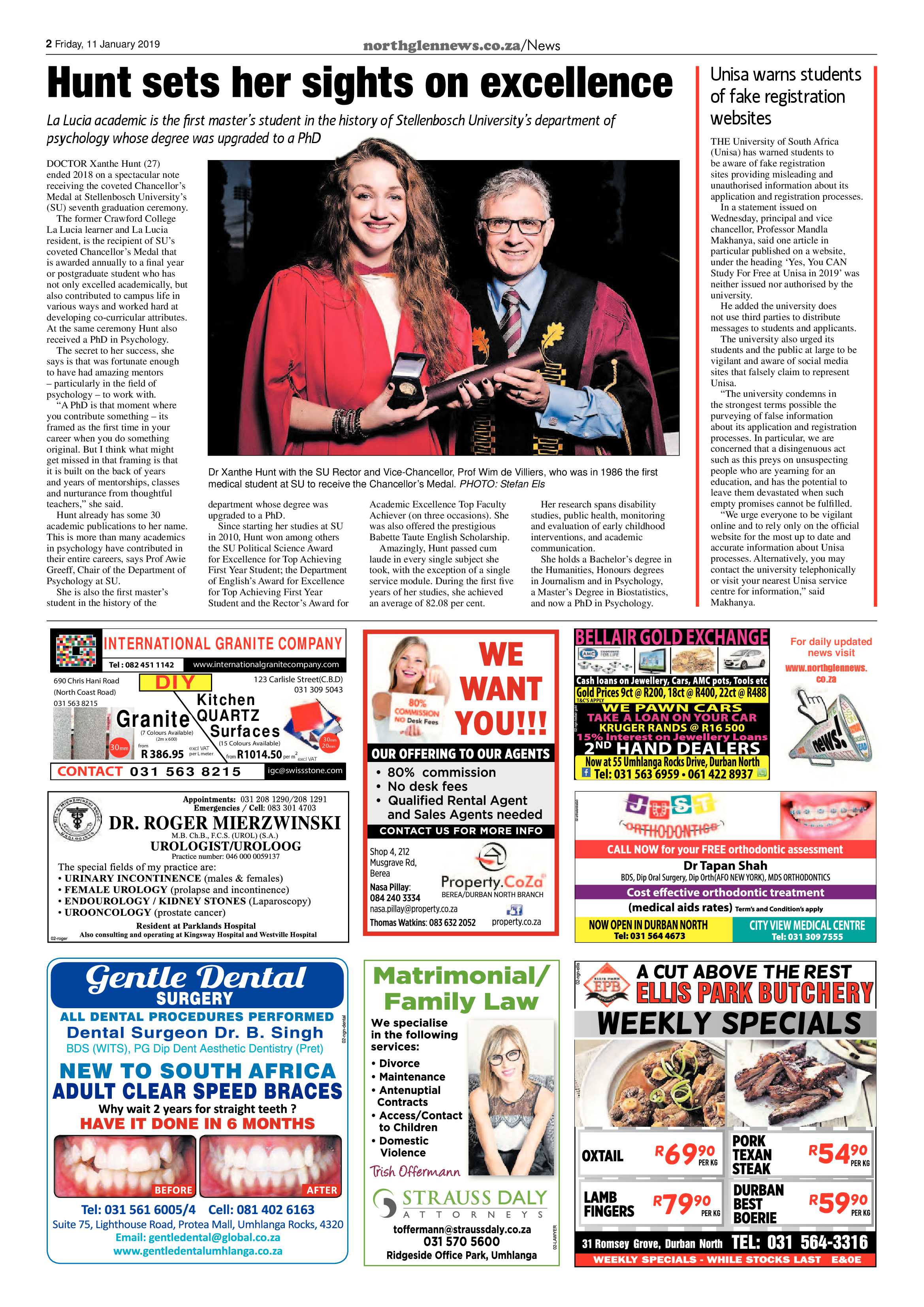 Northglen News 11 January 2019 page 2
