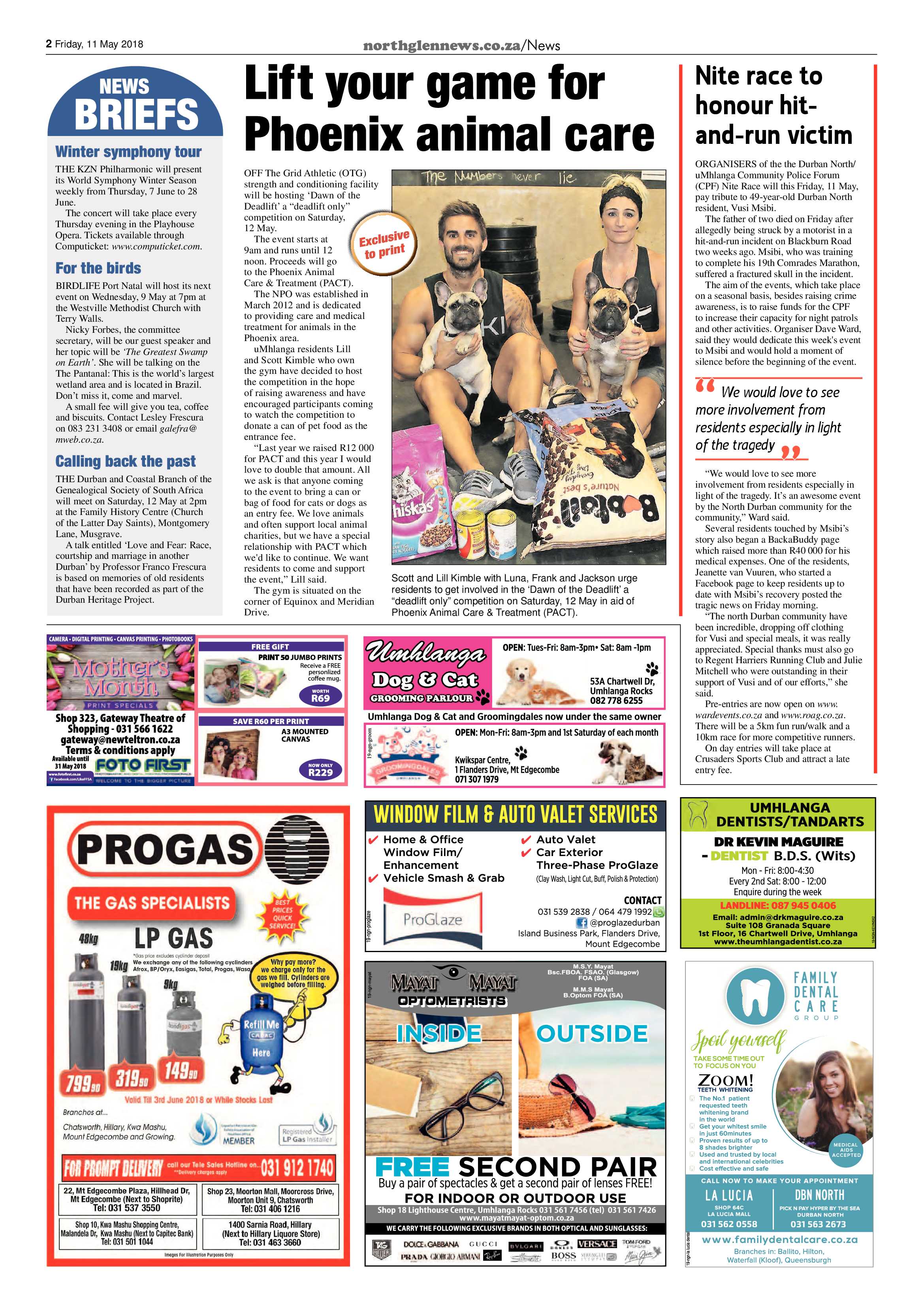 Northglen News 11 May 2018 page 2