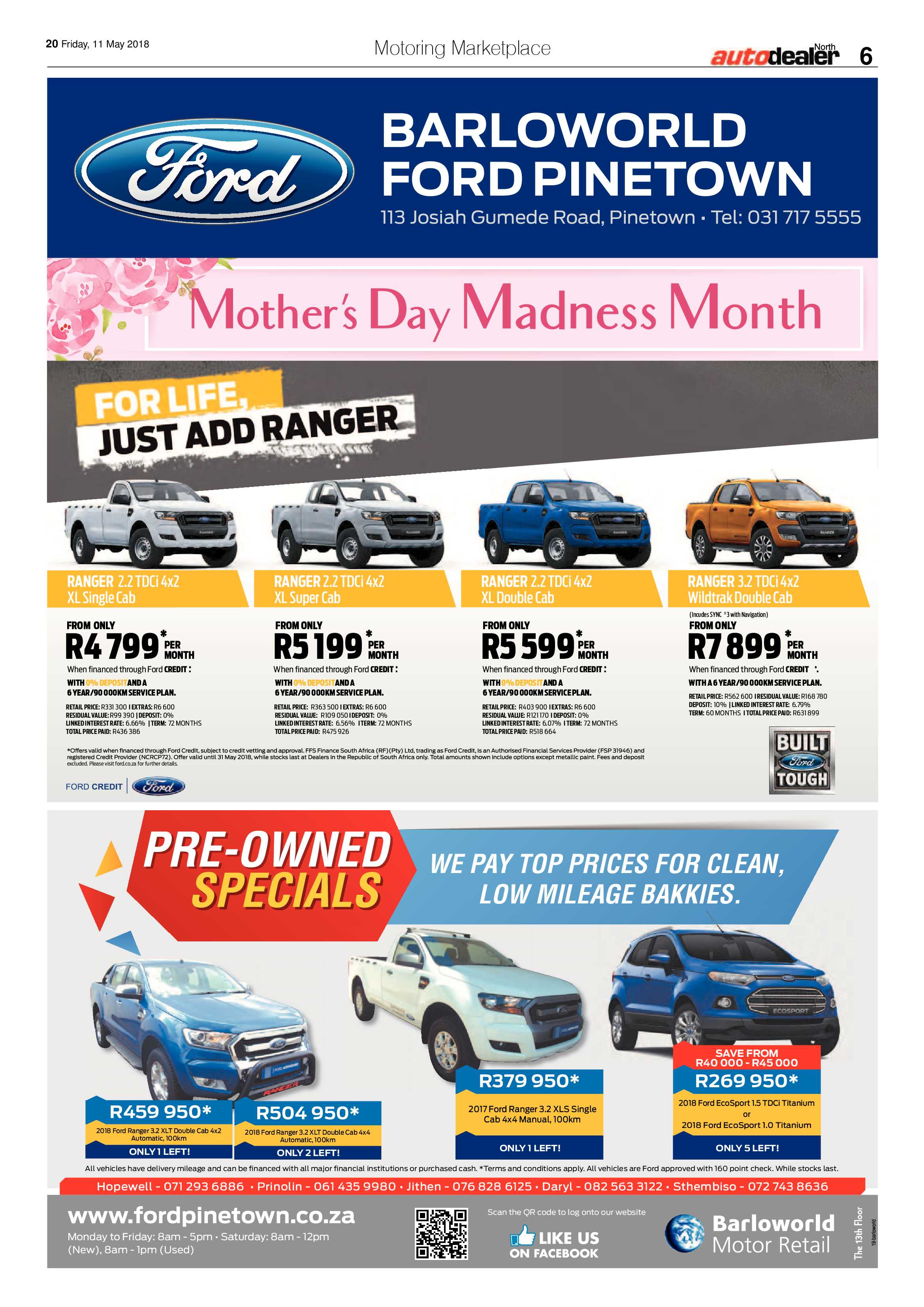 Northglen News 11 May 2018 page 20
