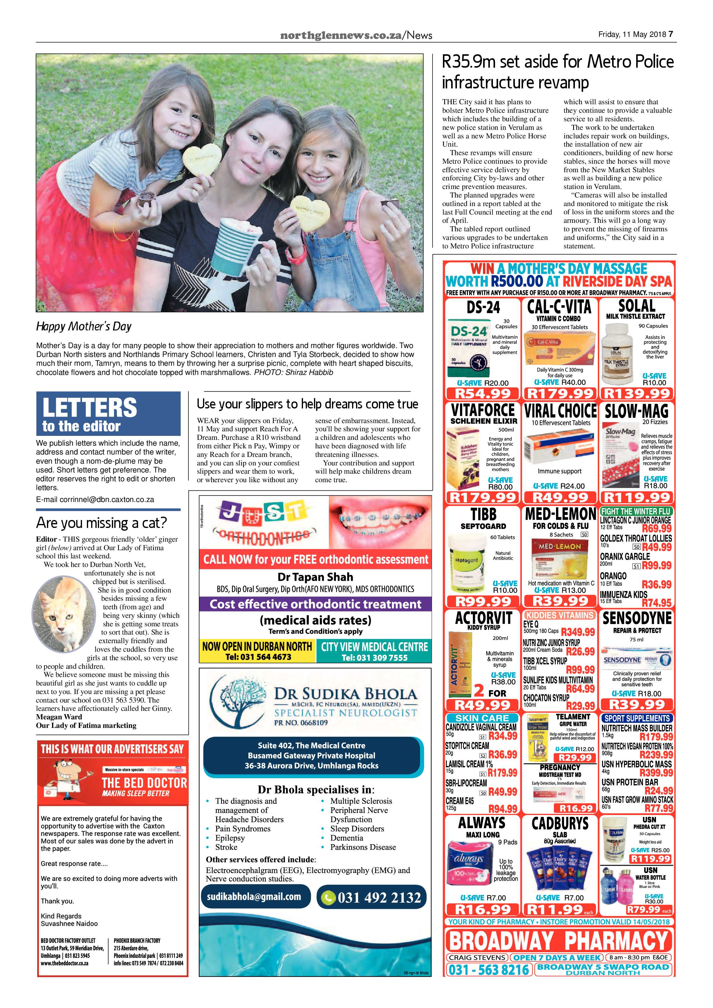 Northglen News 11 May 2018 page 7