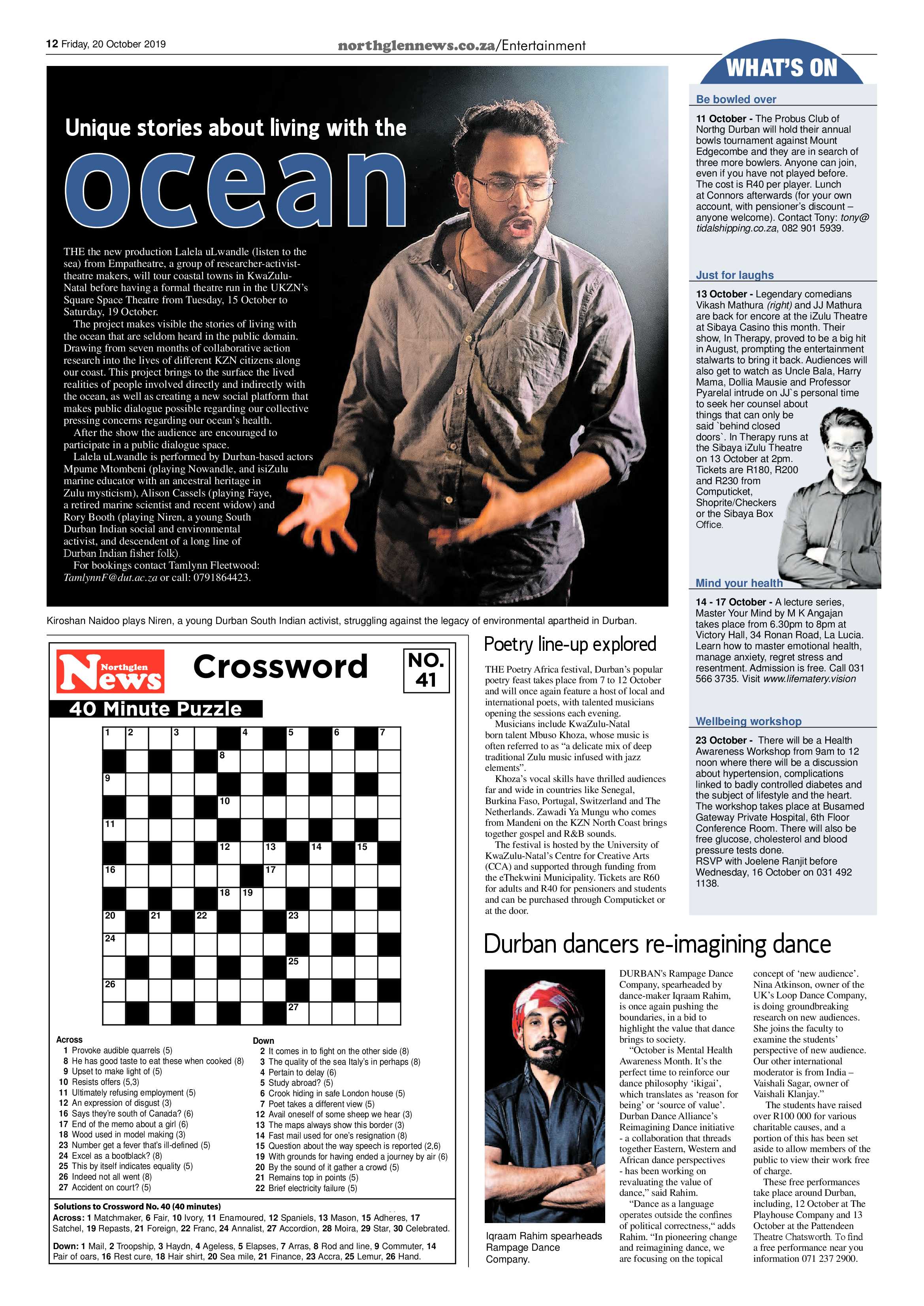 Northglen News 11 October 2019 page 12