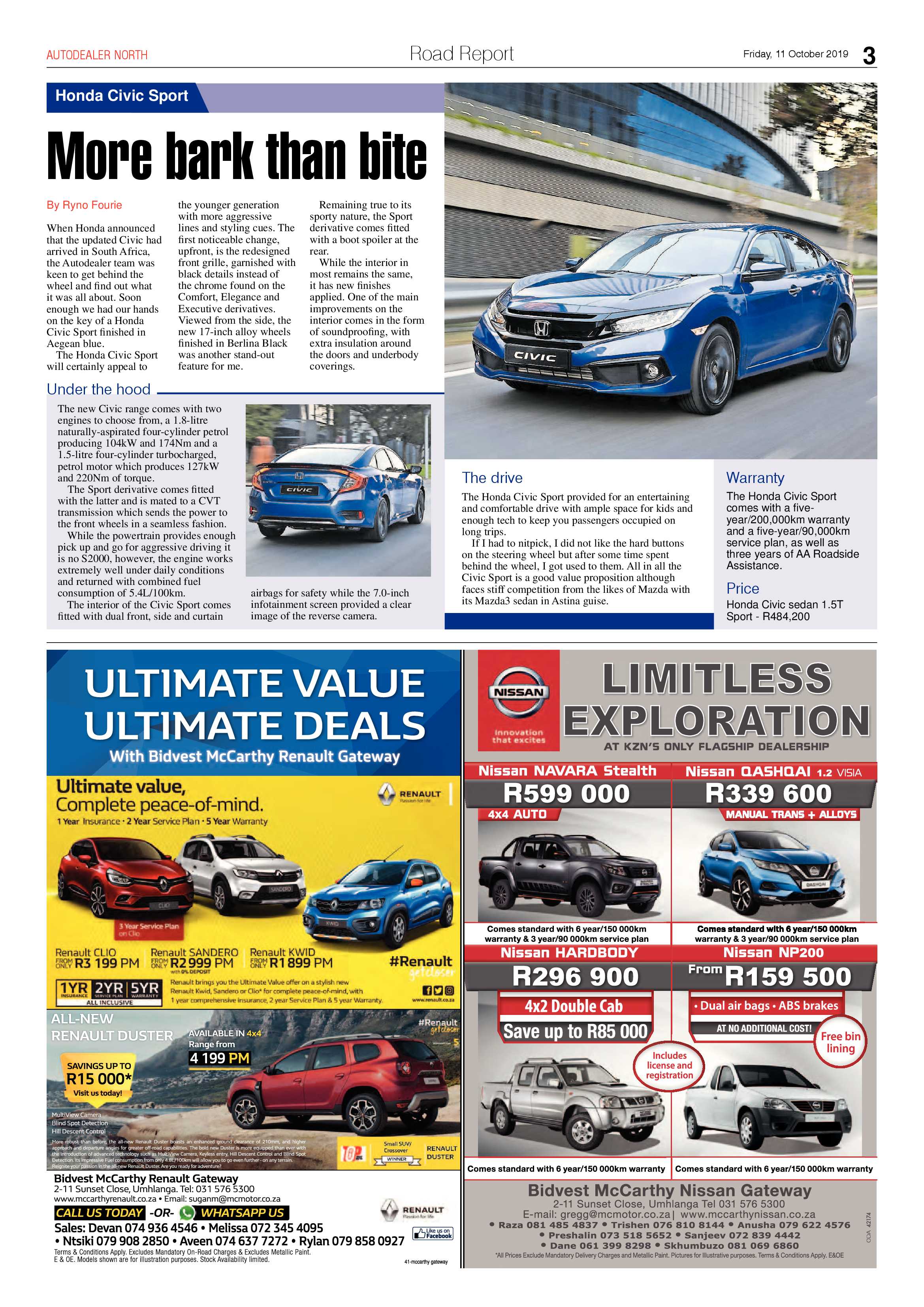 Northglen News 11 October 2019 page 15
