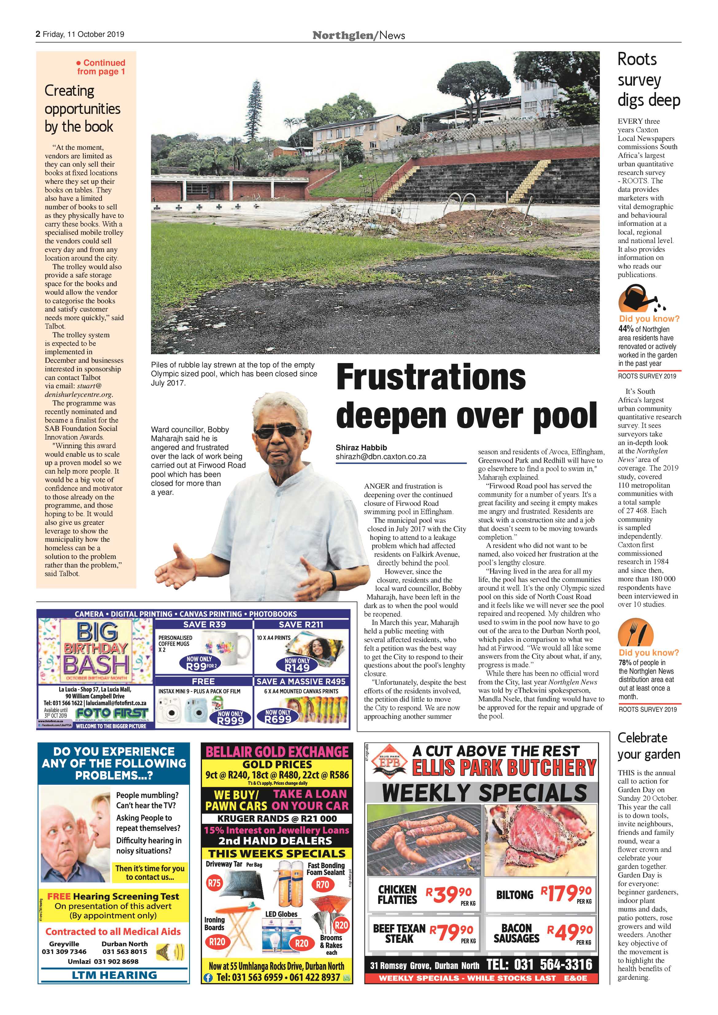 Northglen News 11 October 2019 page 2