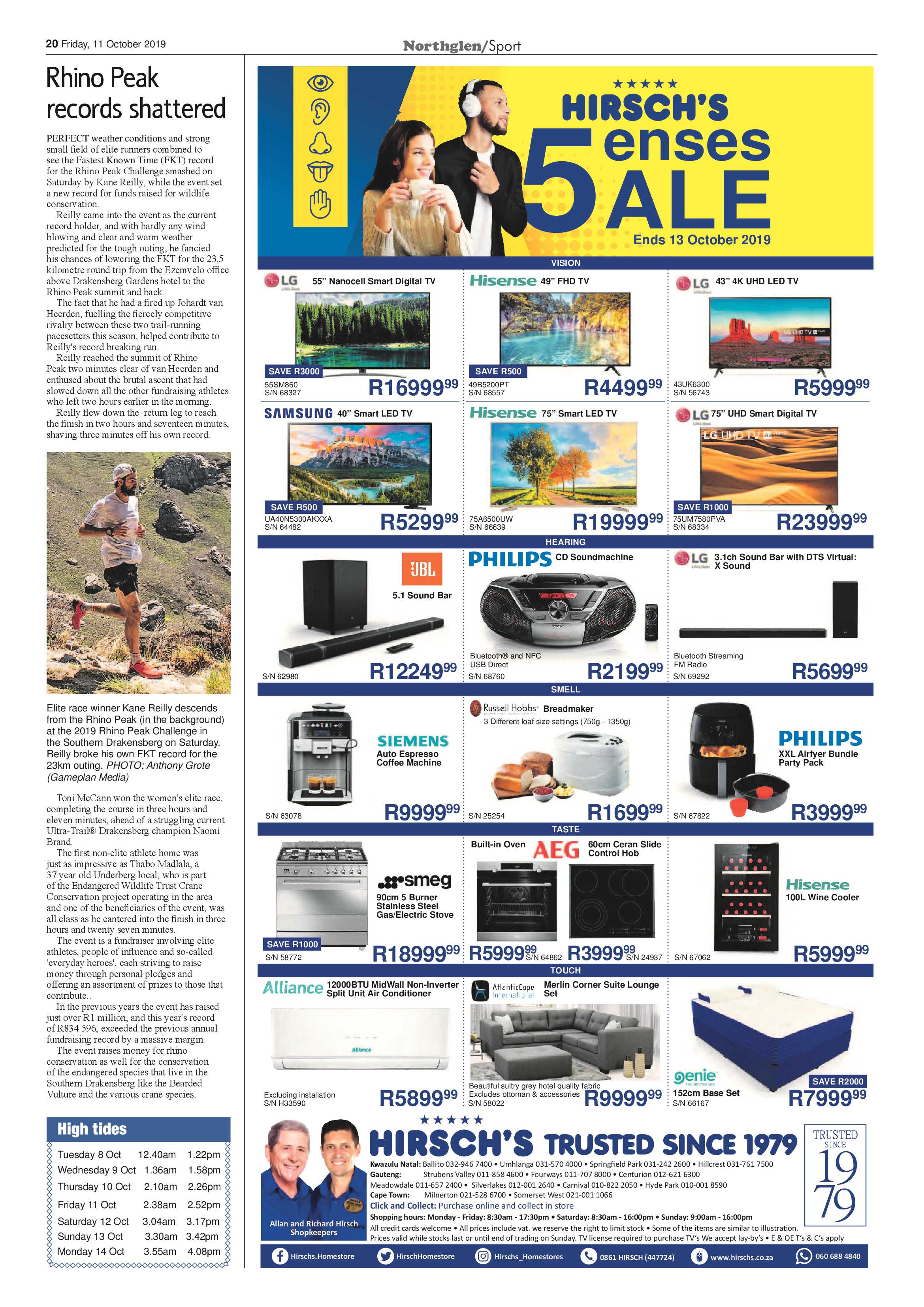 Northglen News 11 October 2019 page 20