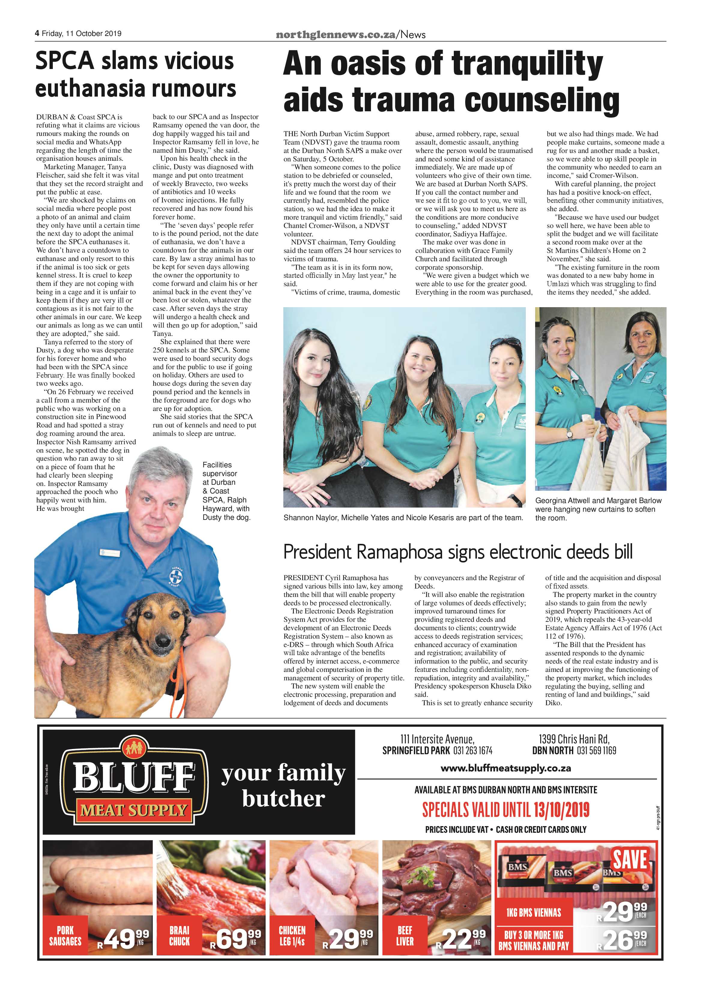 Northglen News 11 October 2019 page 4
