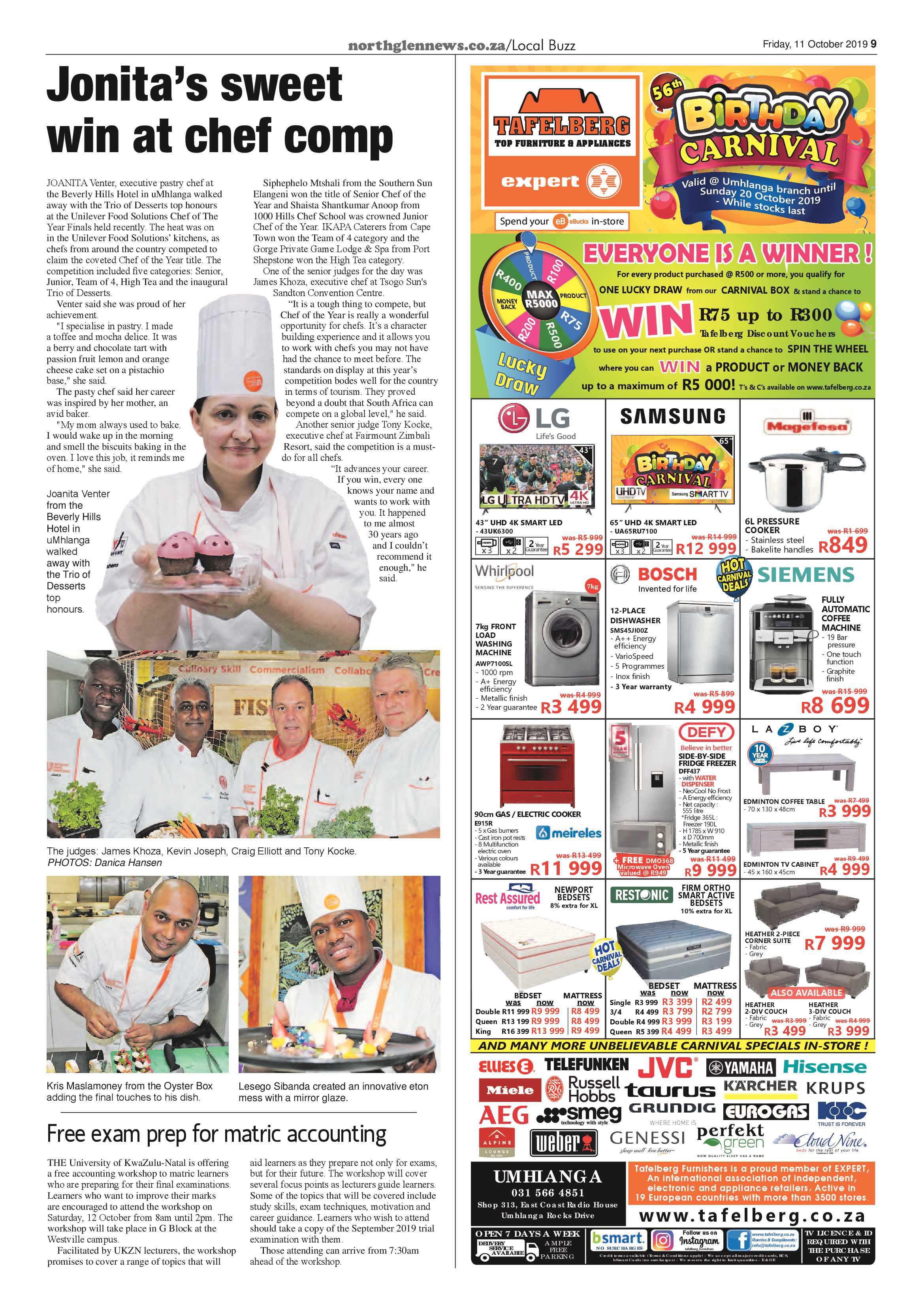 Northglen News 11 October 2019 page 9