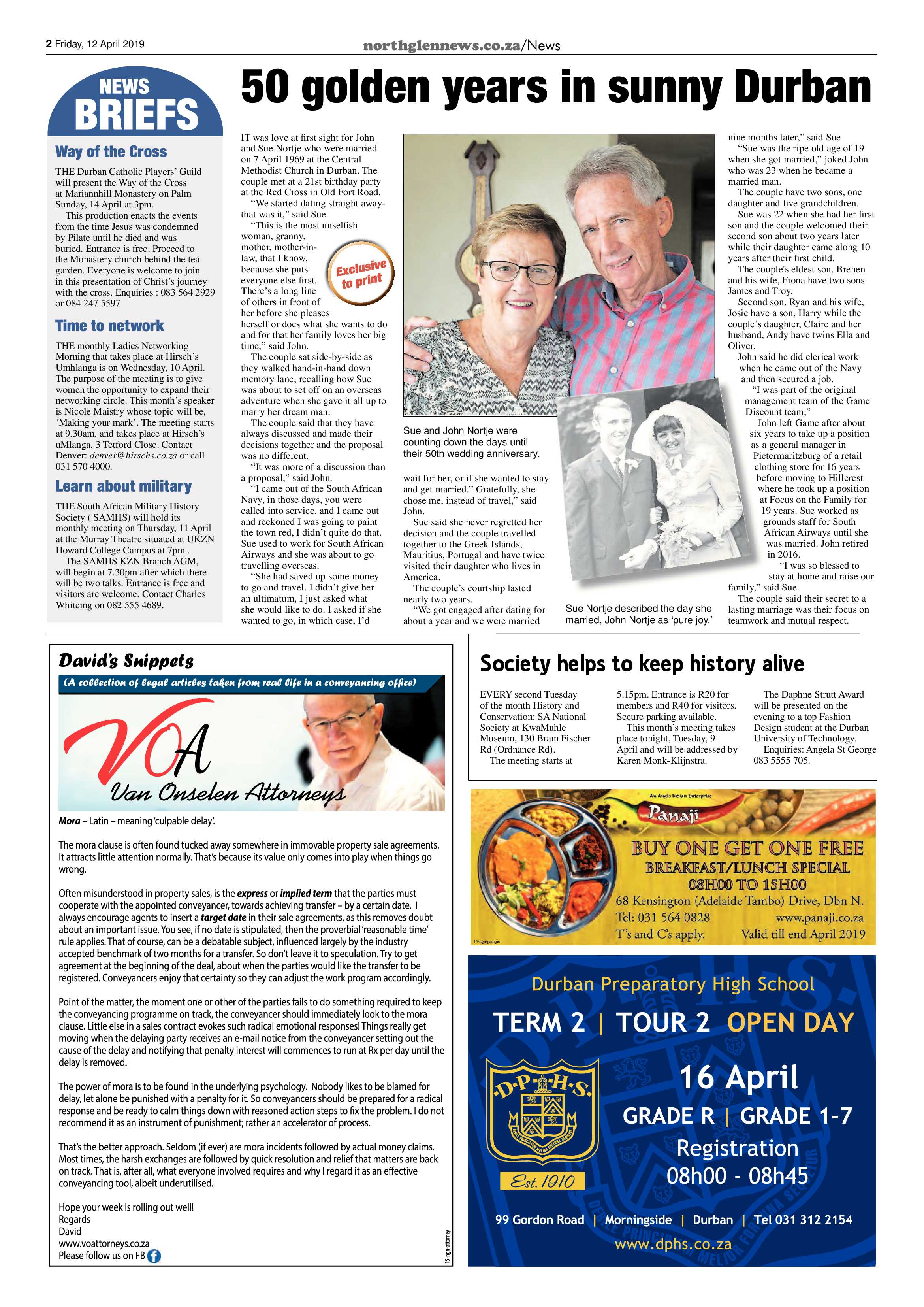 Northglen News 12 April 2019 page 2