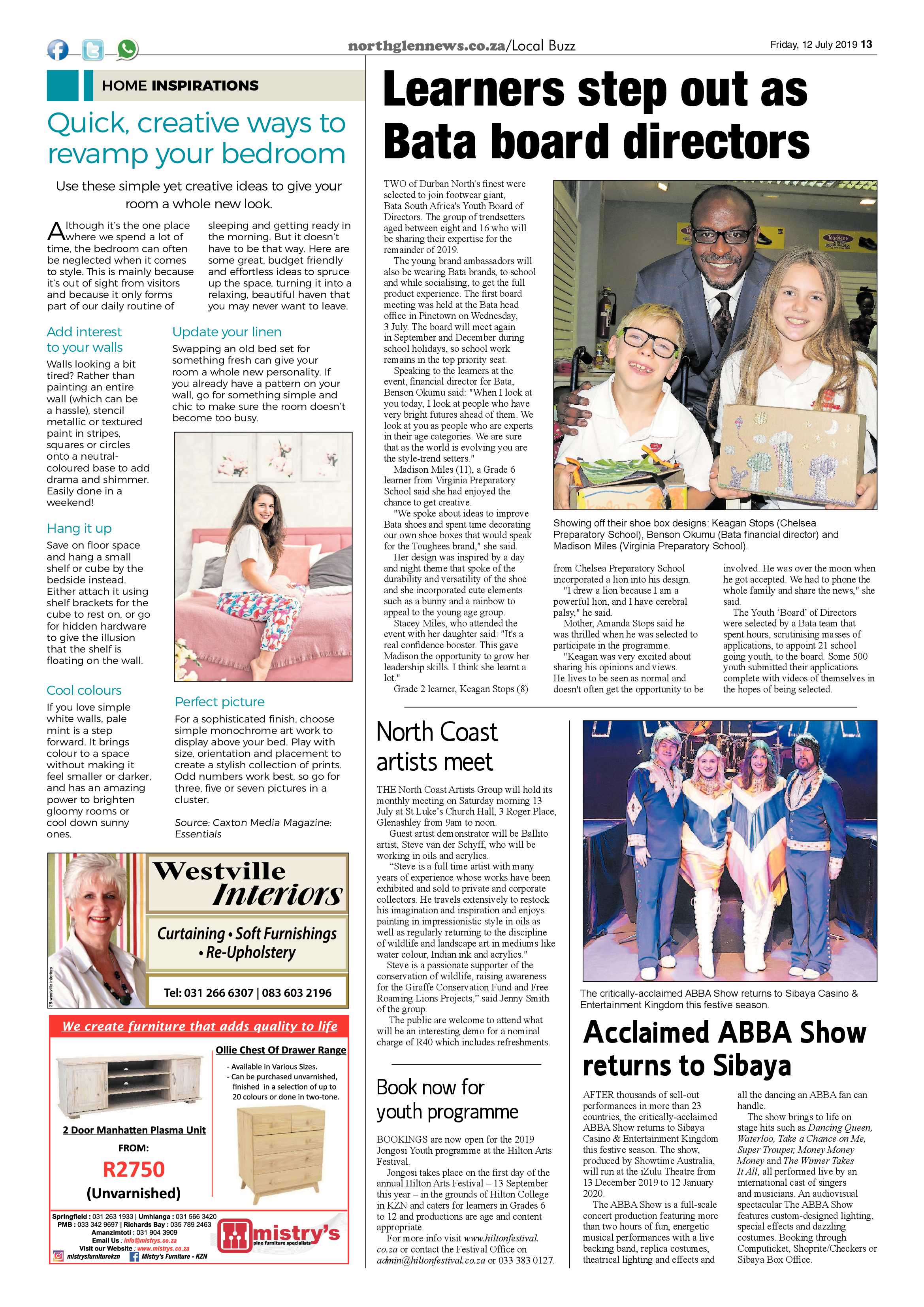 Northglen News 12 July 2019 page 13