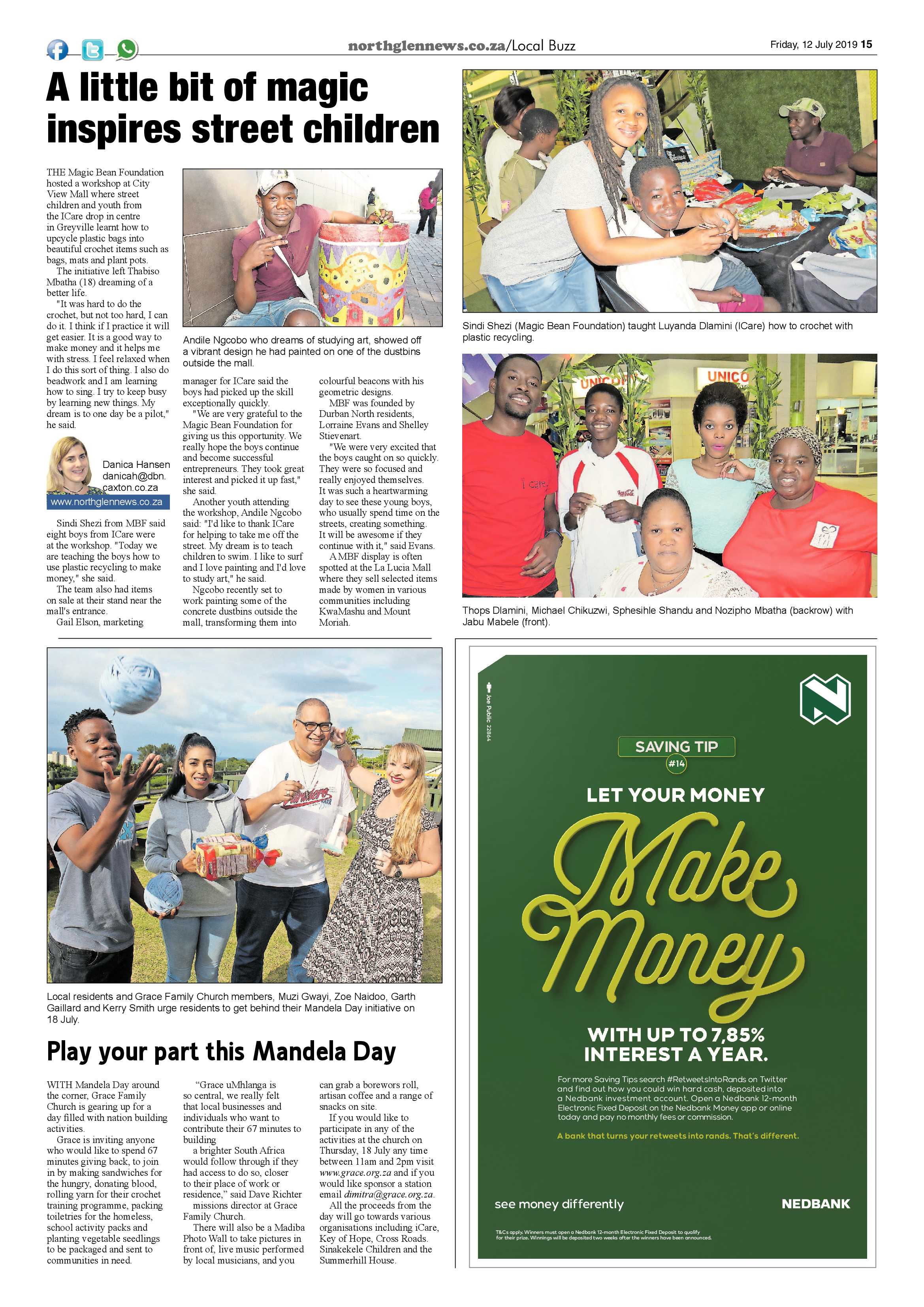 Northglen News 12 July 2019 page 15