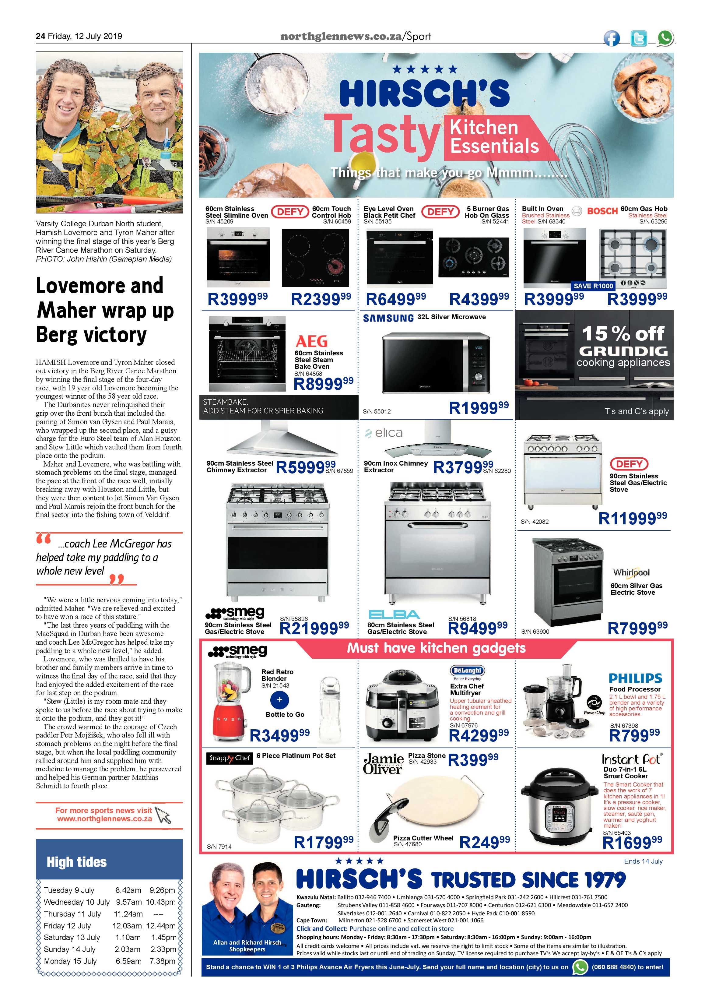 Northglen News 12 July 2019 page 24