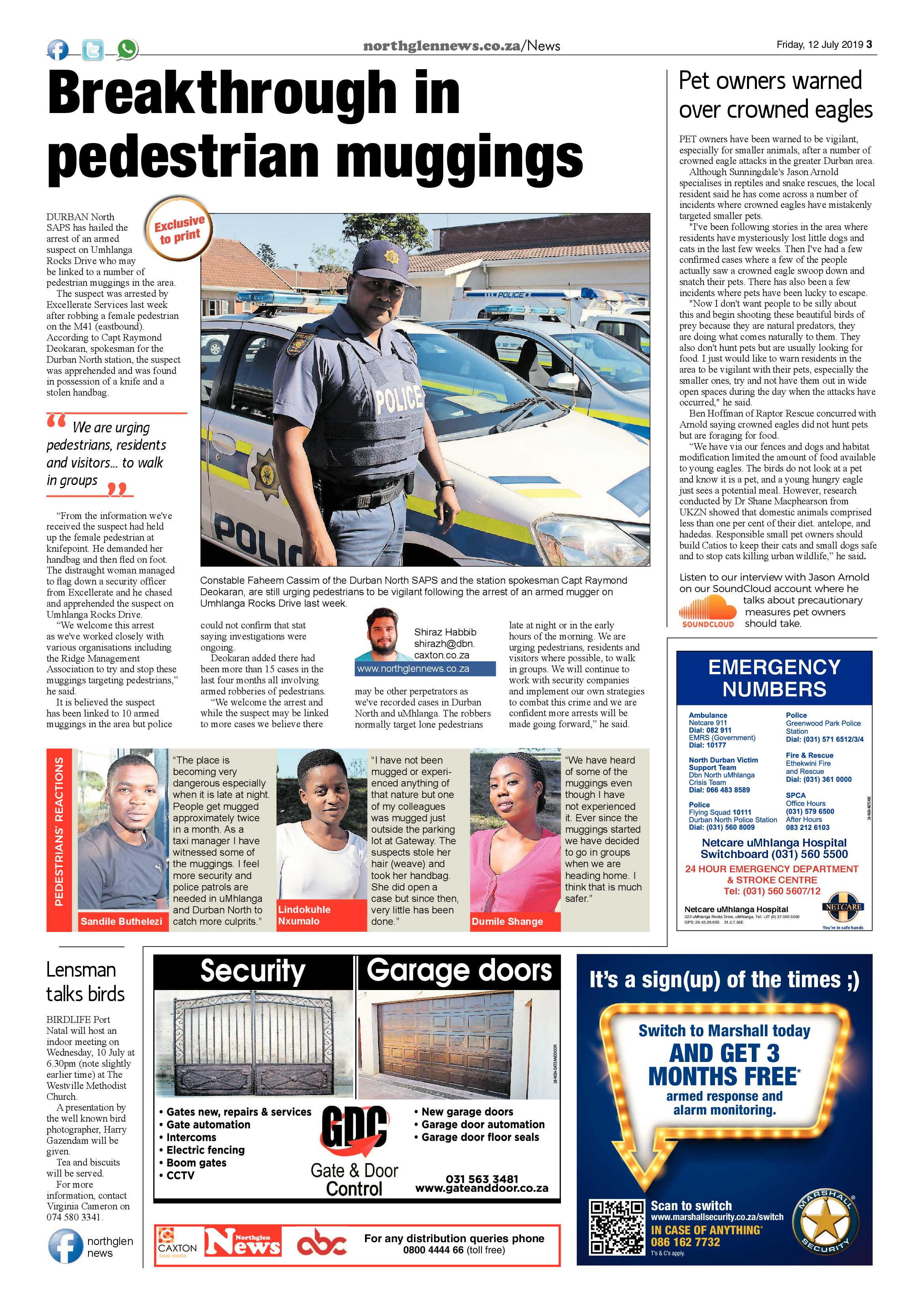 Northglen News 12 July 2019 page 3