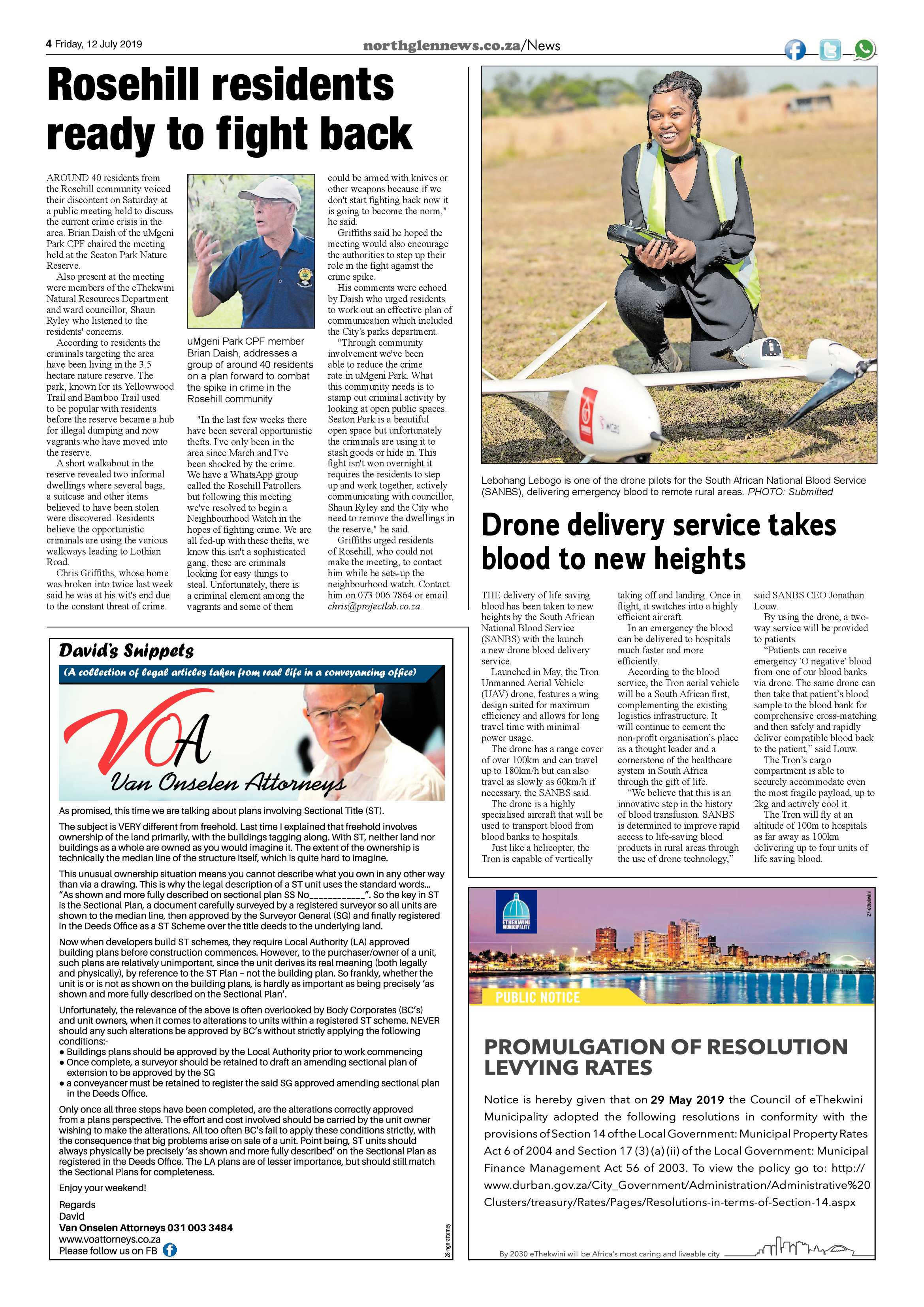 Northglen News 12 July 2019 page 4