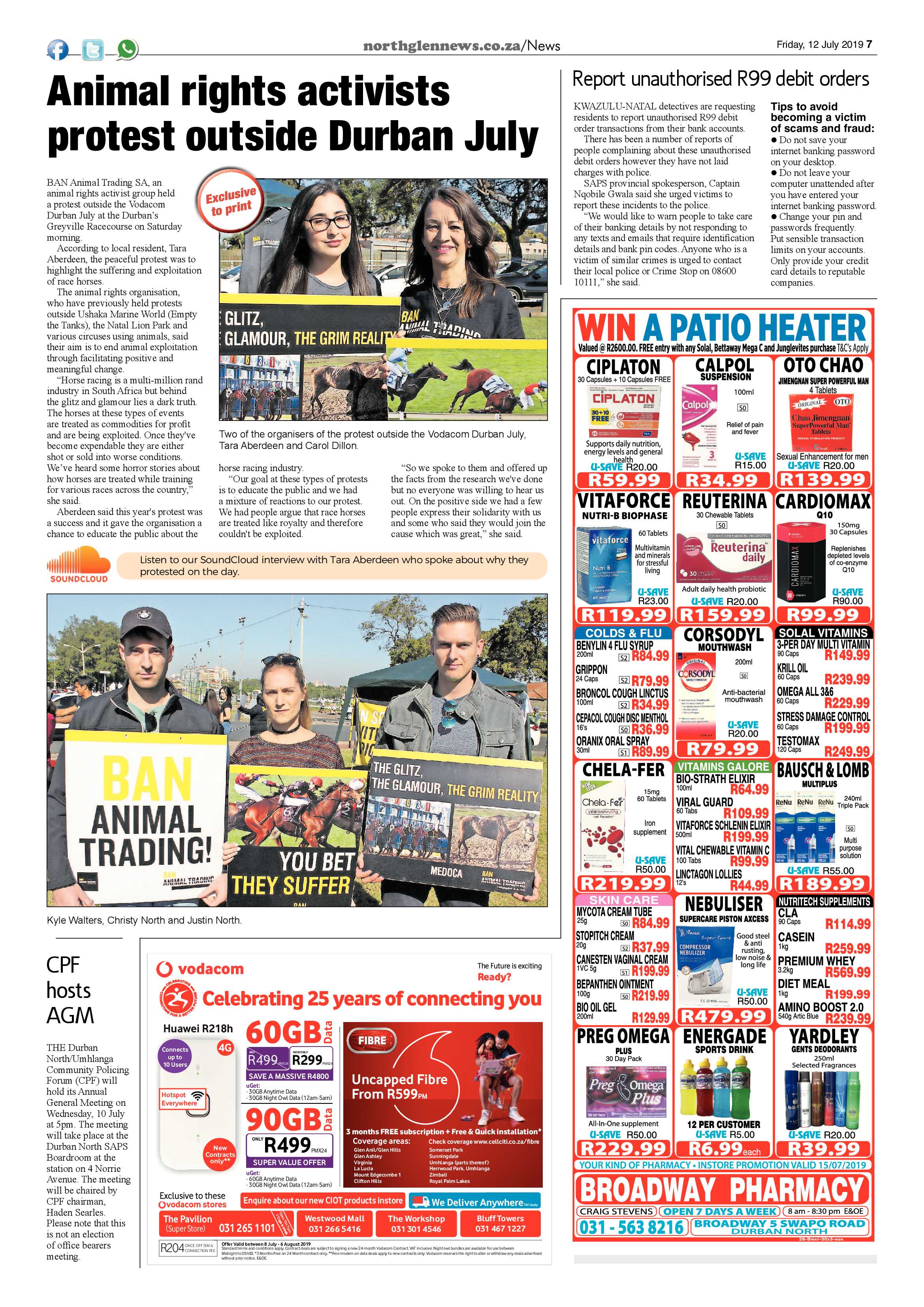Northglen News 12 July 2019 page 7