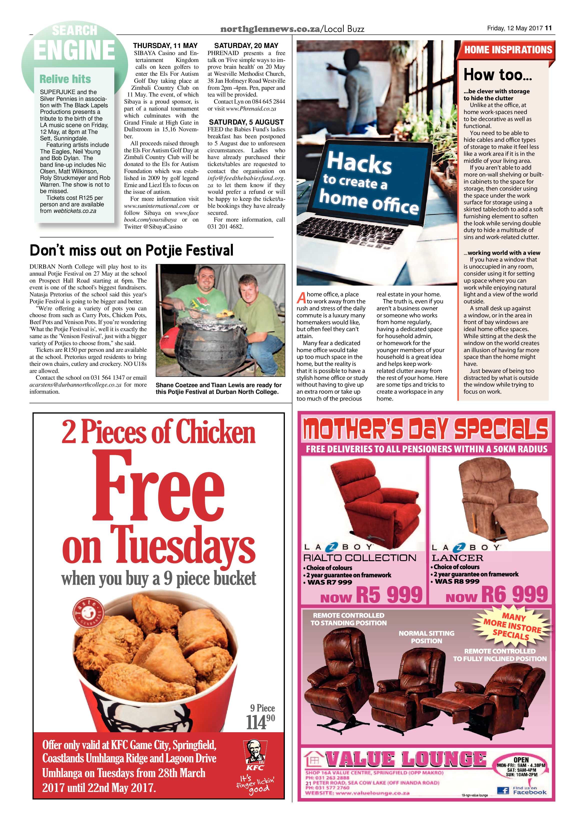 Northglen News 12 May 2017 page 11