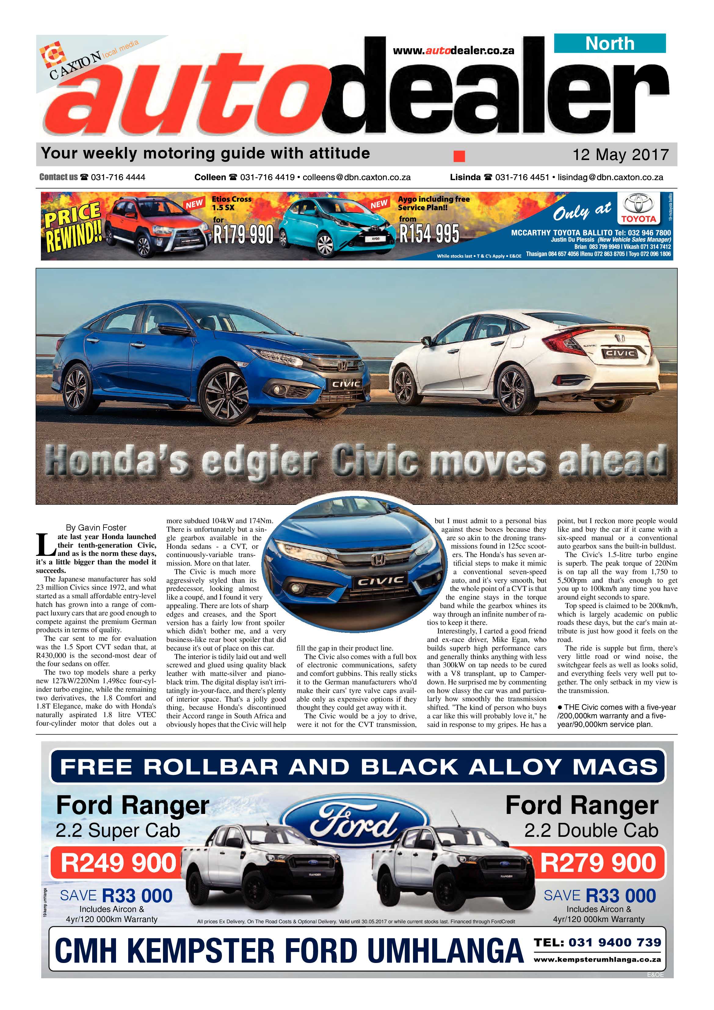 Northglen News 12 May 2017 page 15