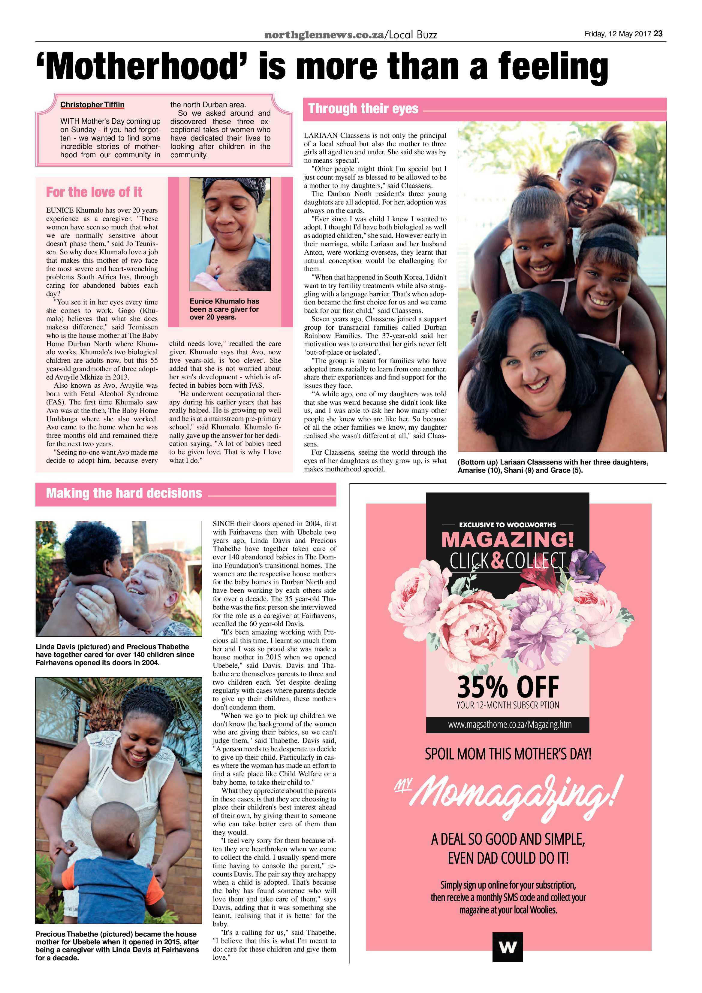 Northglen News 12 May 2017 page 23