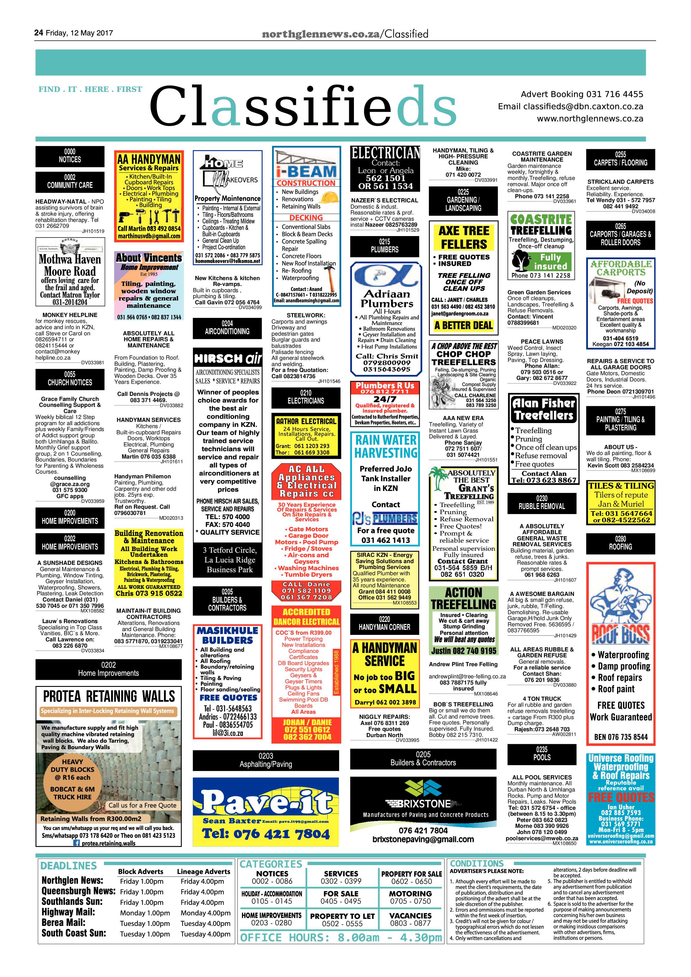 Northglen News 12 May 2017 page 24