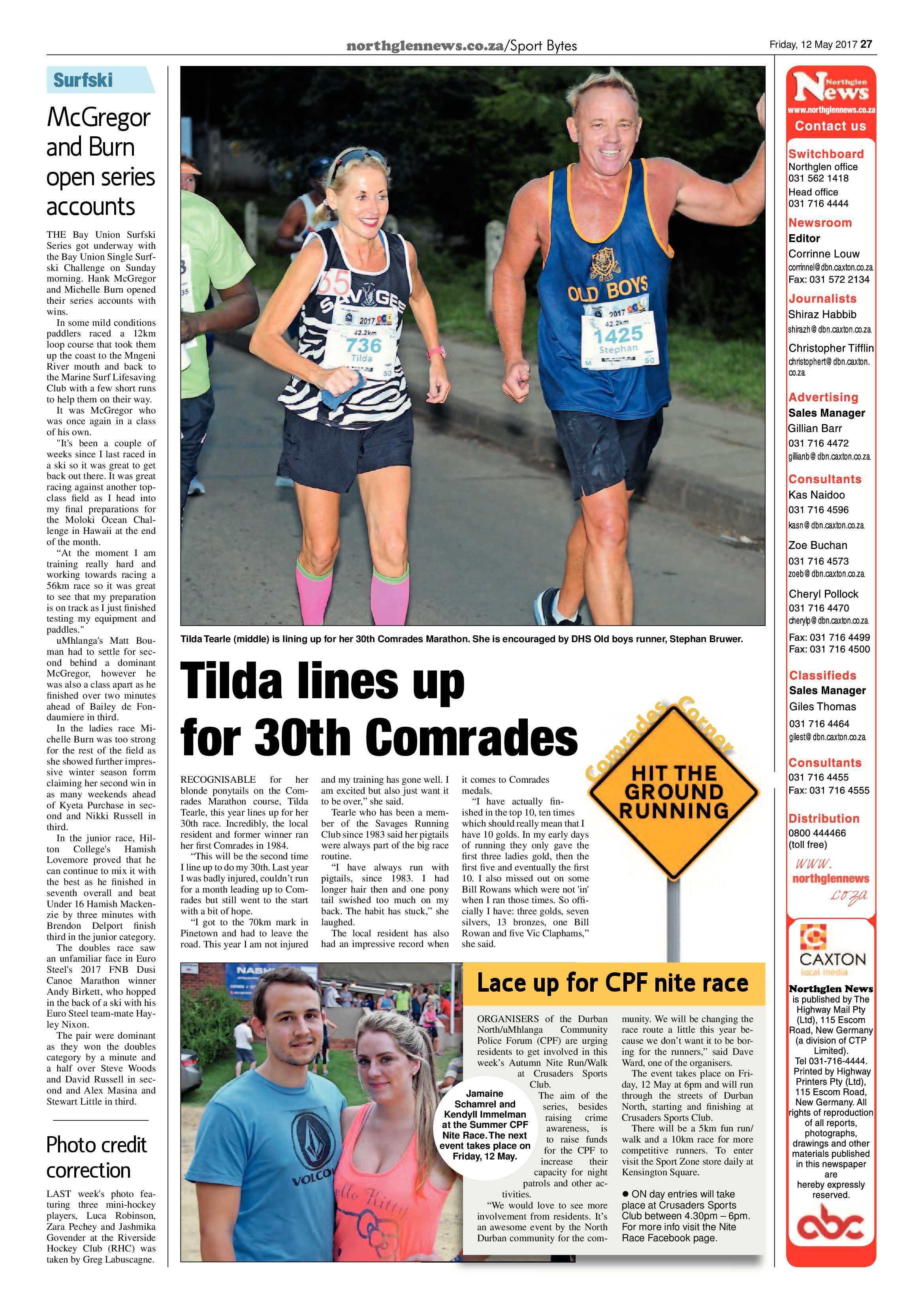 Northglen News 12 May 2017 page 27