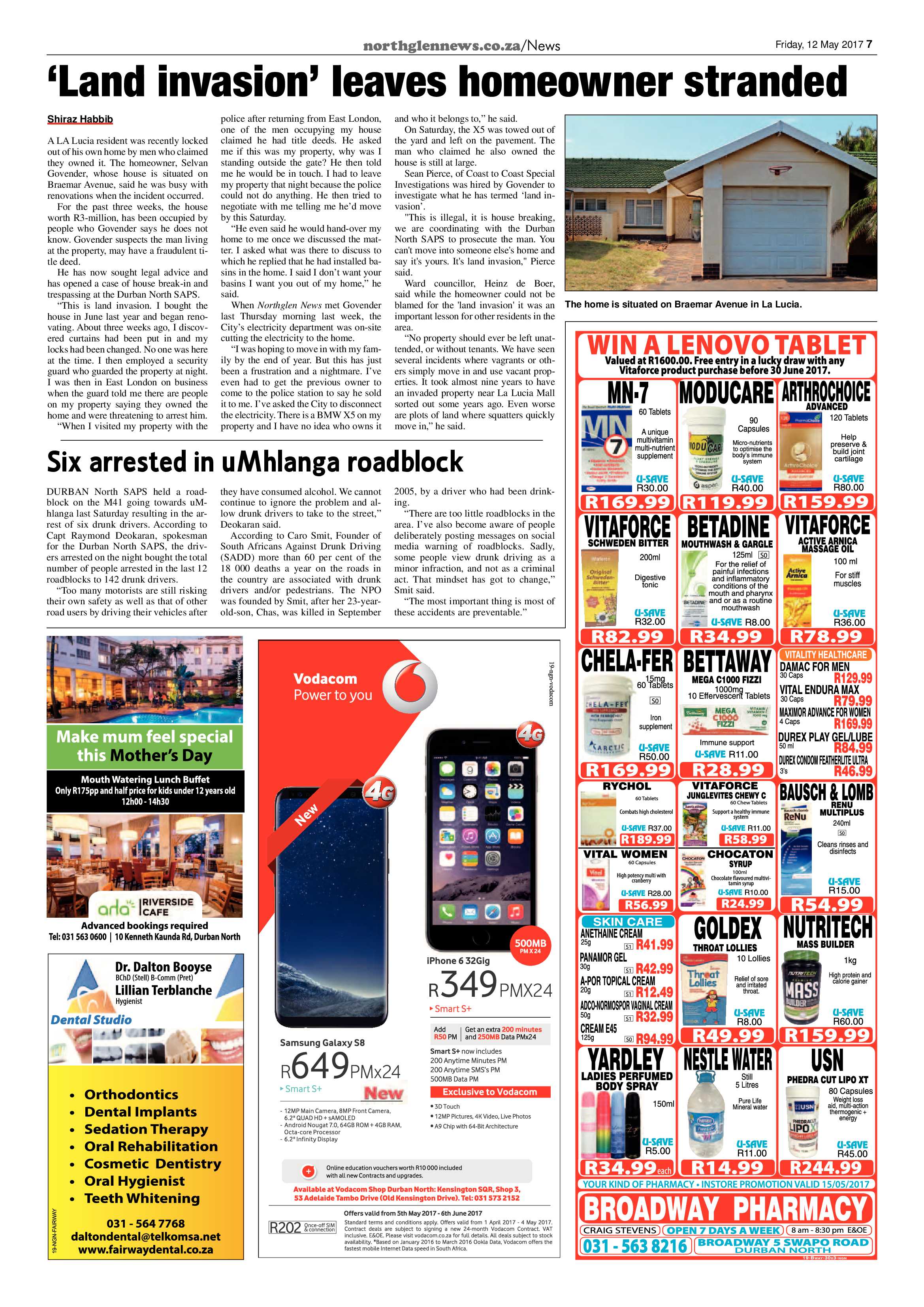 Northglen News 12 May 2017 page 7