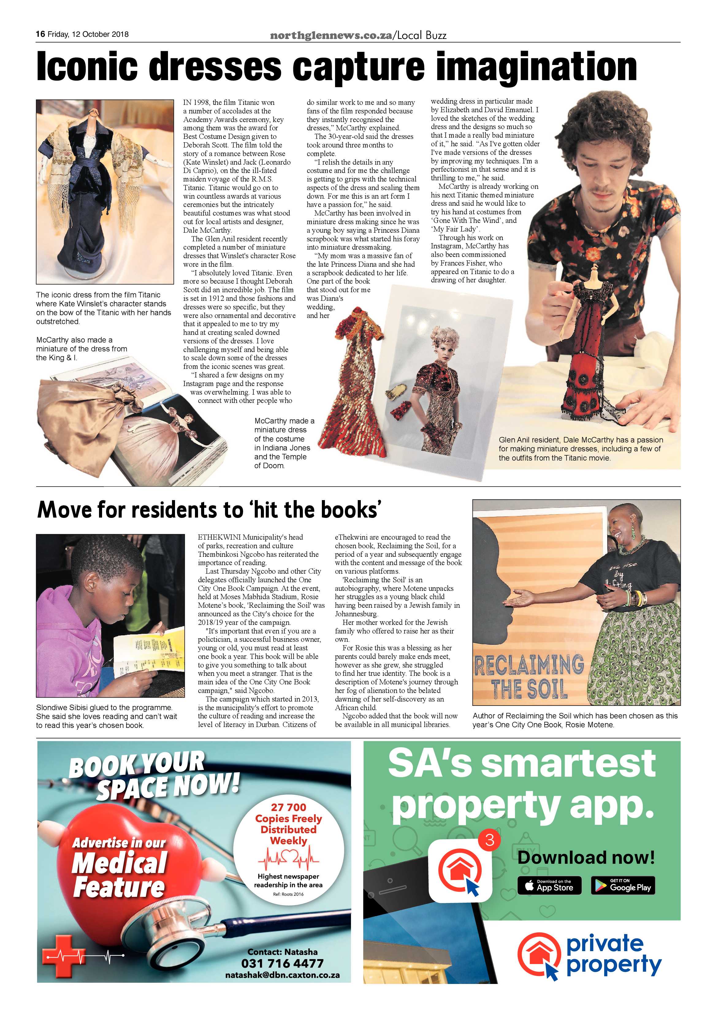 Northglen News 12 October 2018 page 16