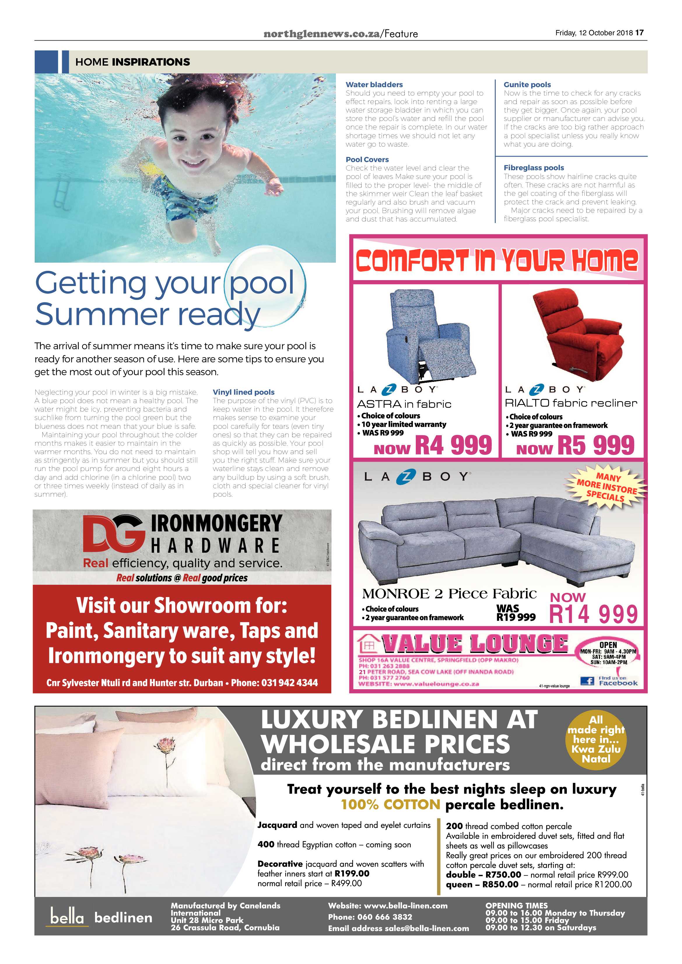 Northglen News 12 October 2018 page 17