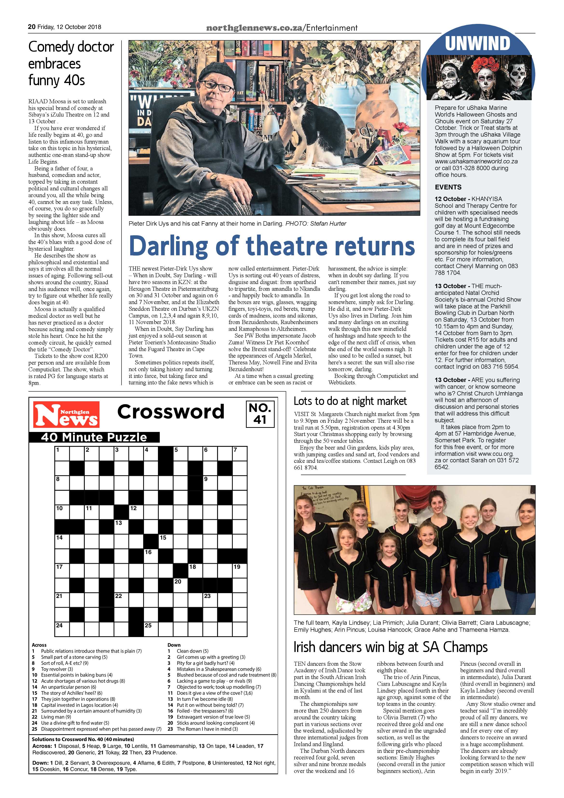 Northglen News 12 October 2018 page 20