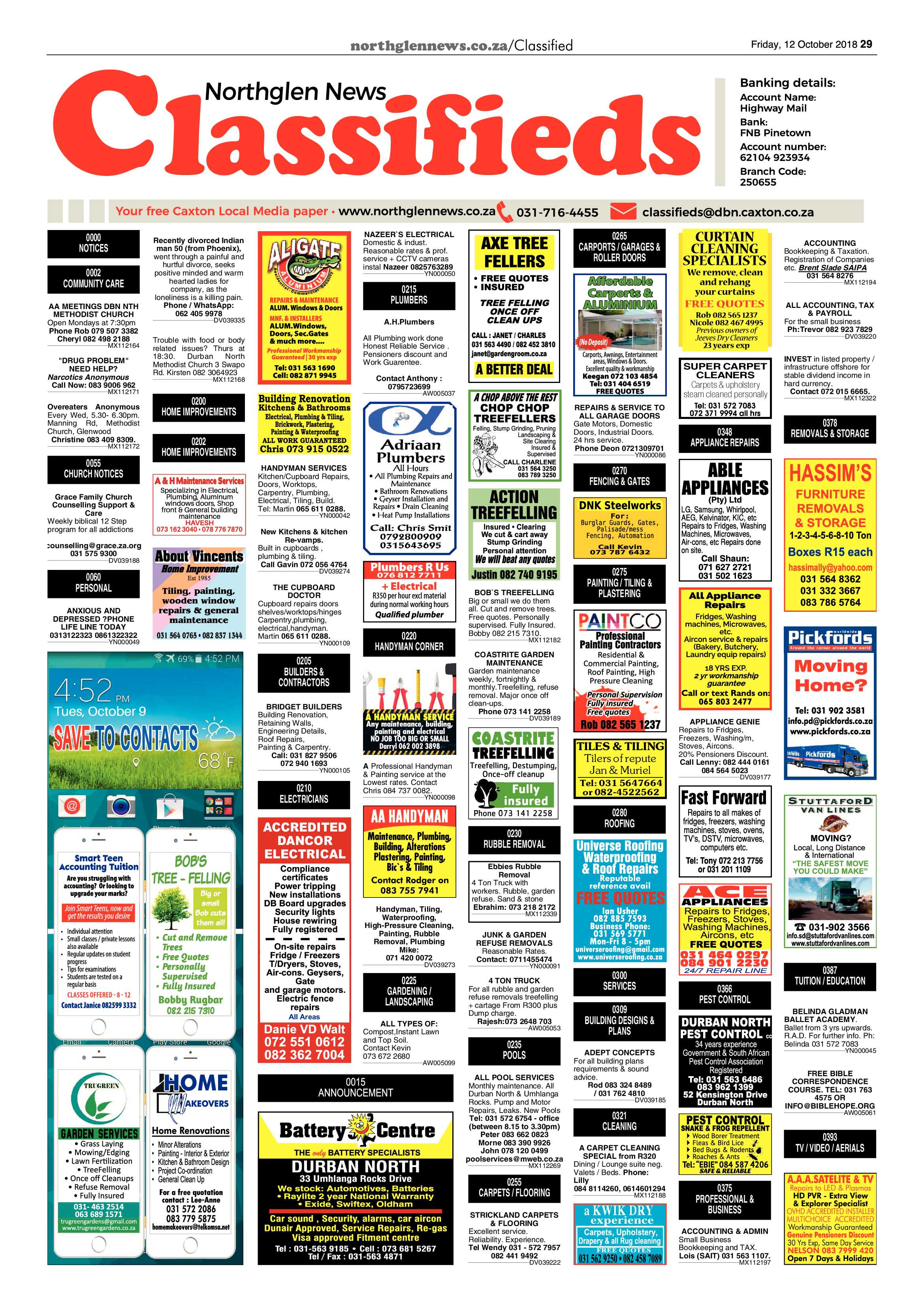 Northglen News 12 October 2018 page 29