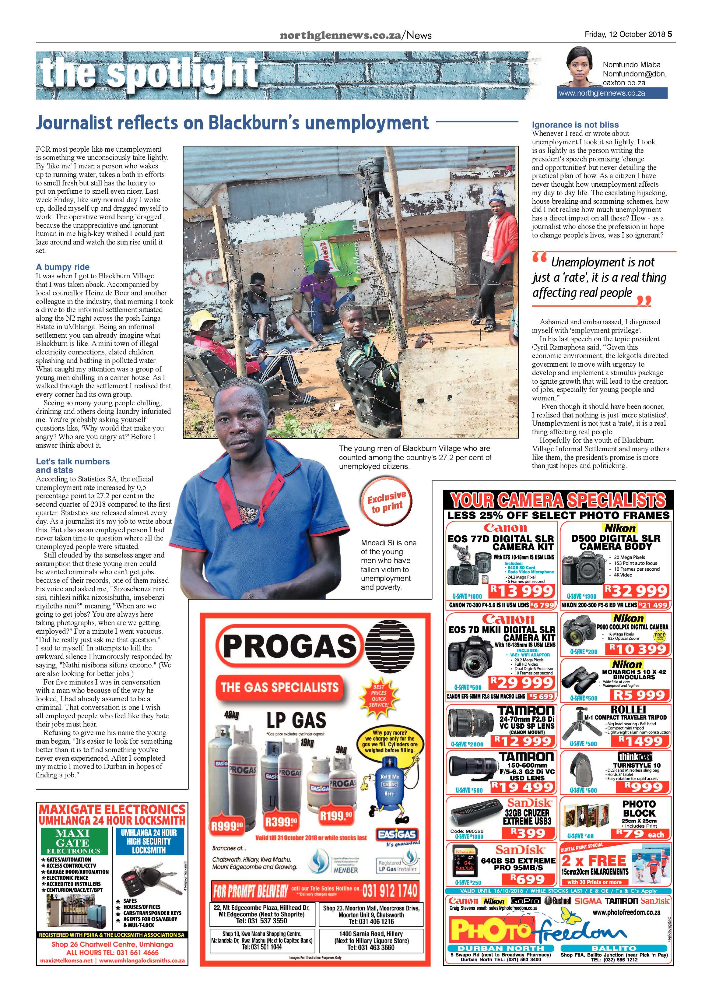 Northglen News 12 October 2018 page 5