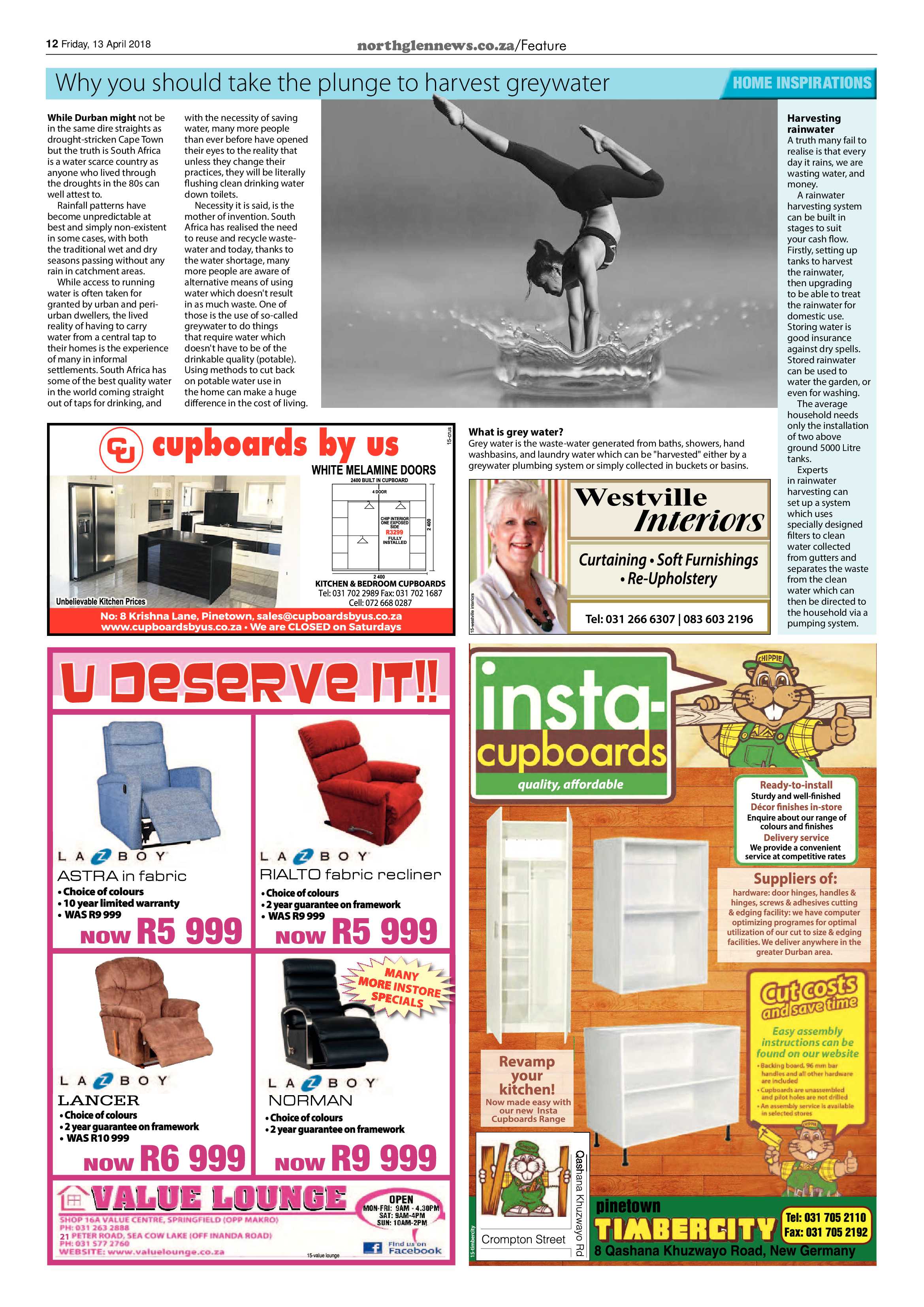 Northglen News 13 April 2018 page 13